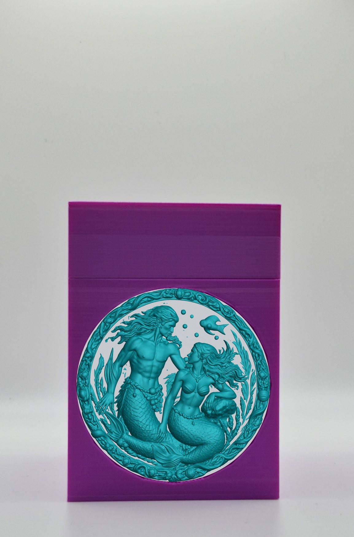 Merfolk Card Box — Purple
