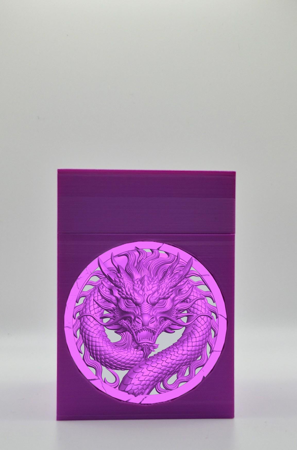 Dragon Card Box — Purple