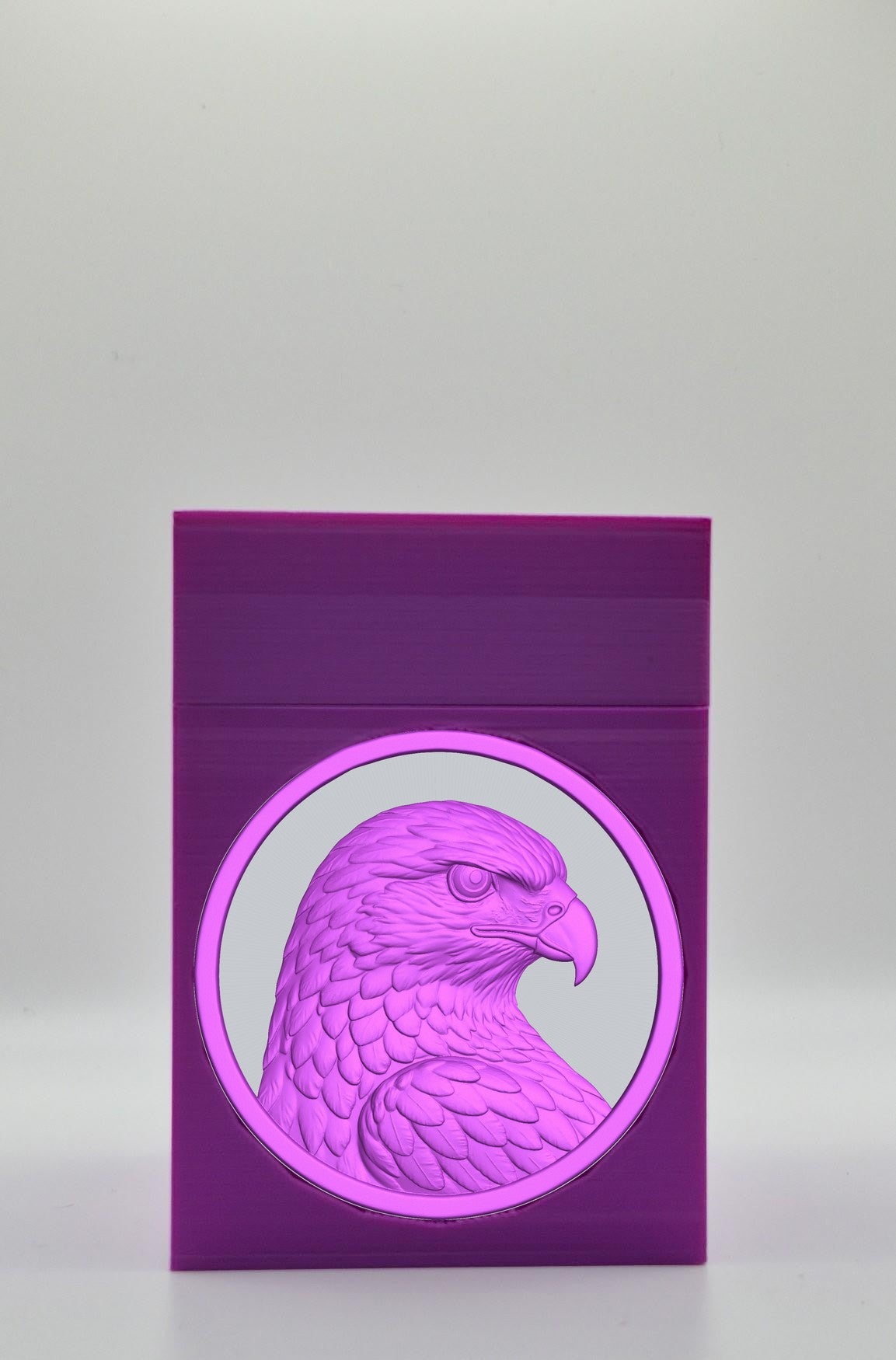 Eagle Card Box — Purple