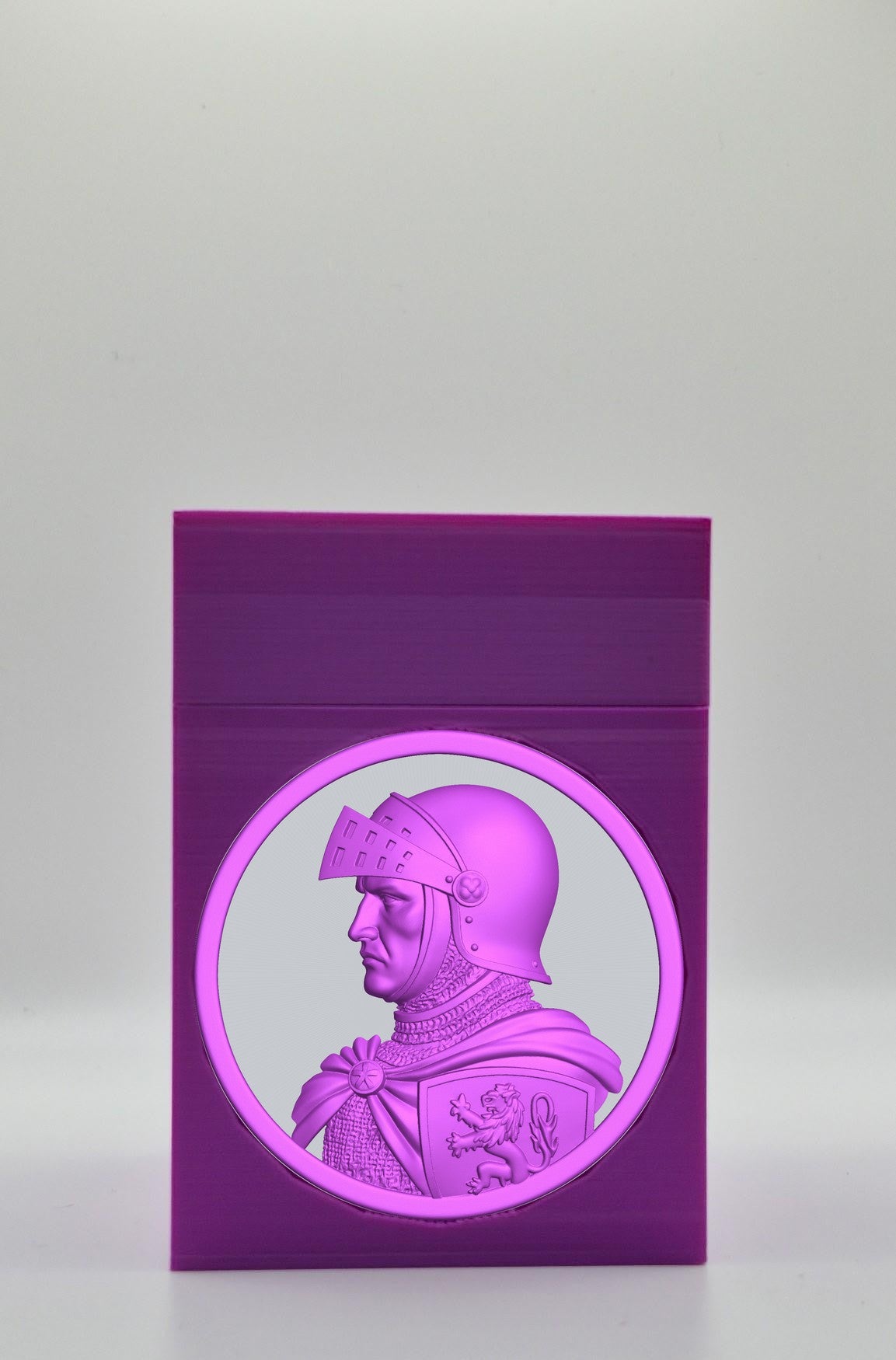 Knight Card Box — Purple