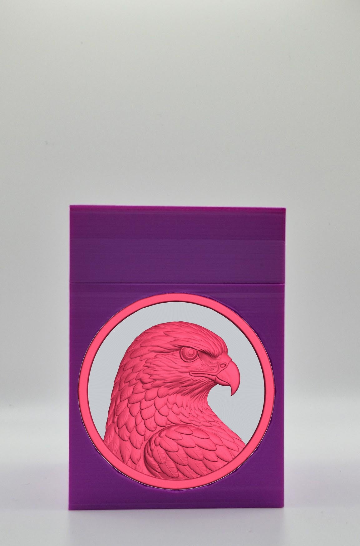 Eagle Card Box — Purple