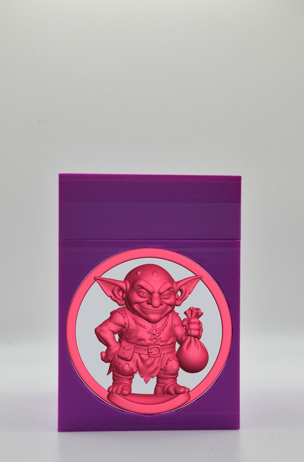 Greedy Goblin Card Box — Purple