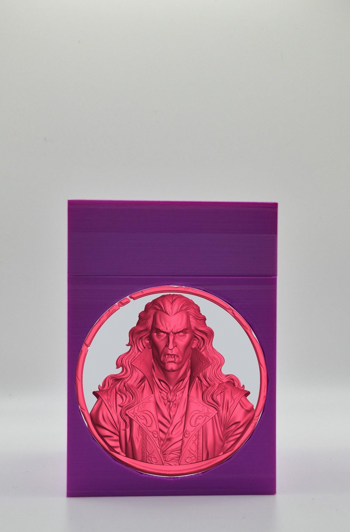 Gothic Vampire Card Box — Purple