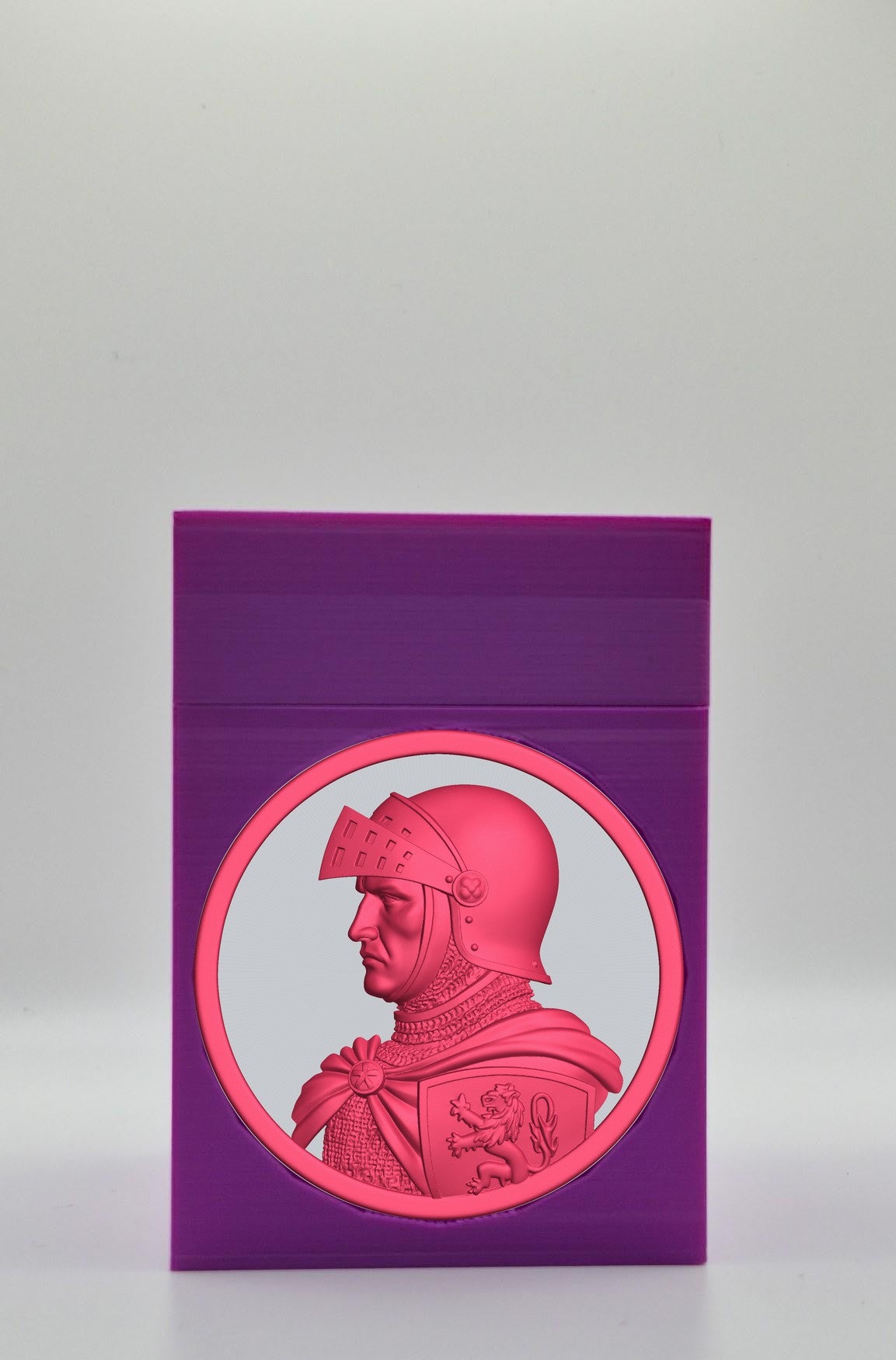 Knight Card Box — Purple