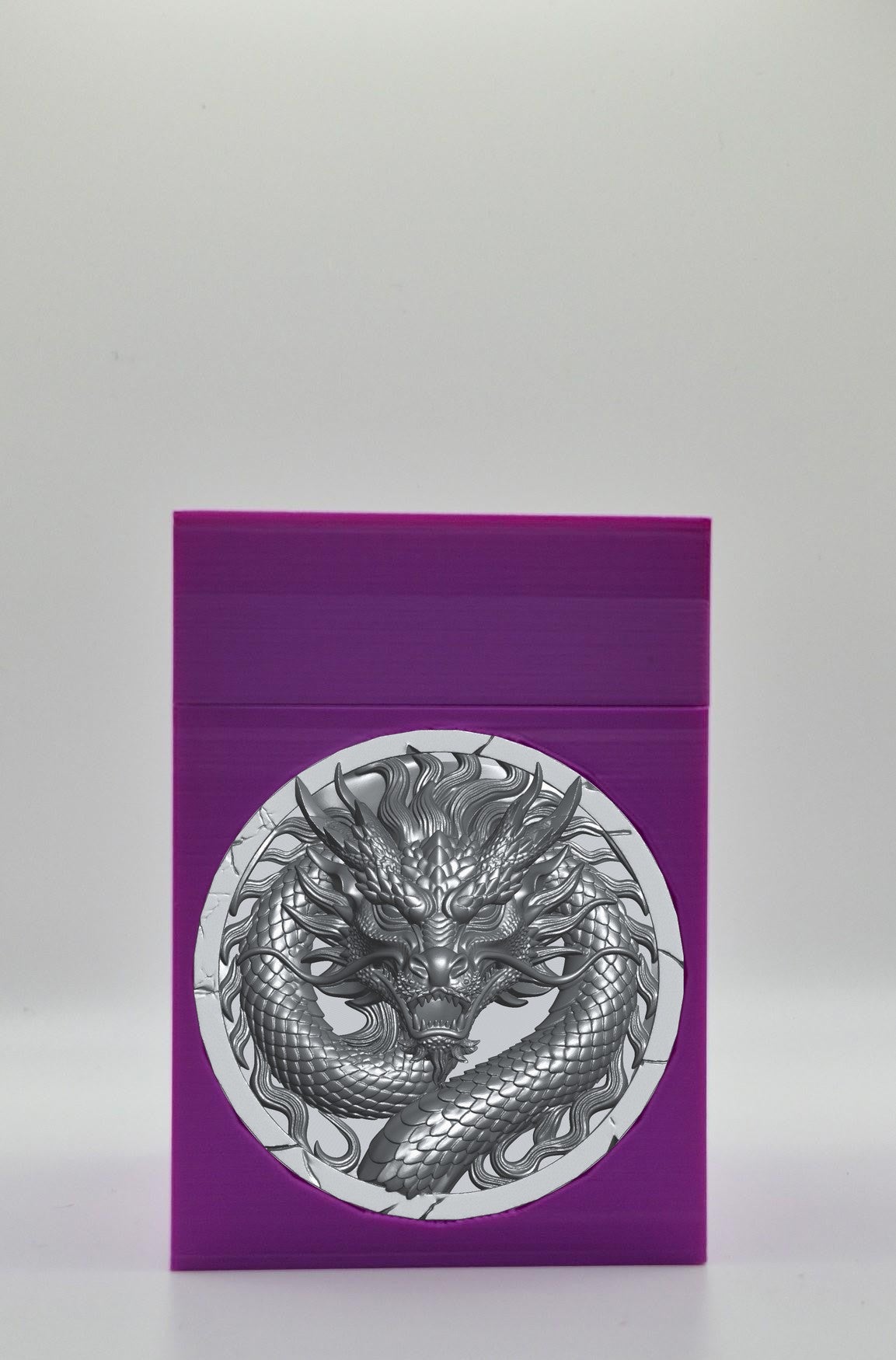 Dragon Card Box — Purple