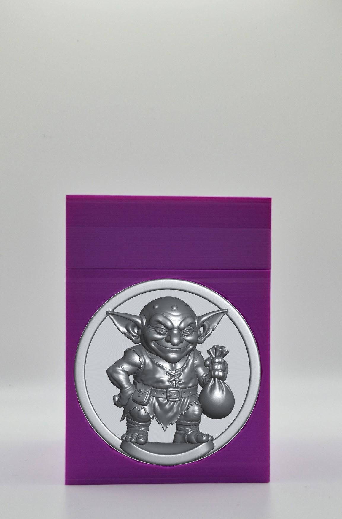 Greedy Goblin Card Box — Purple