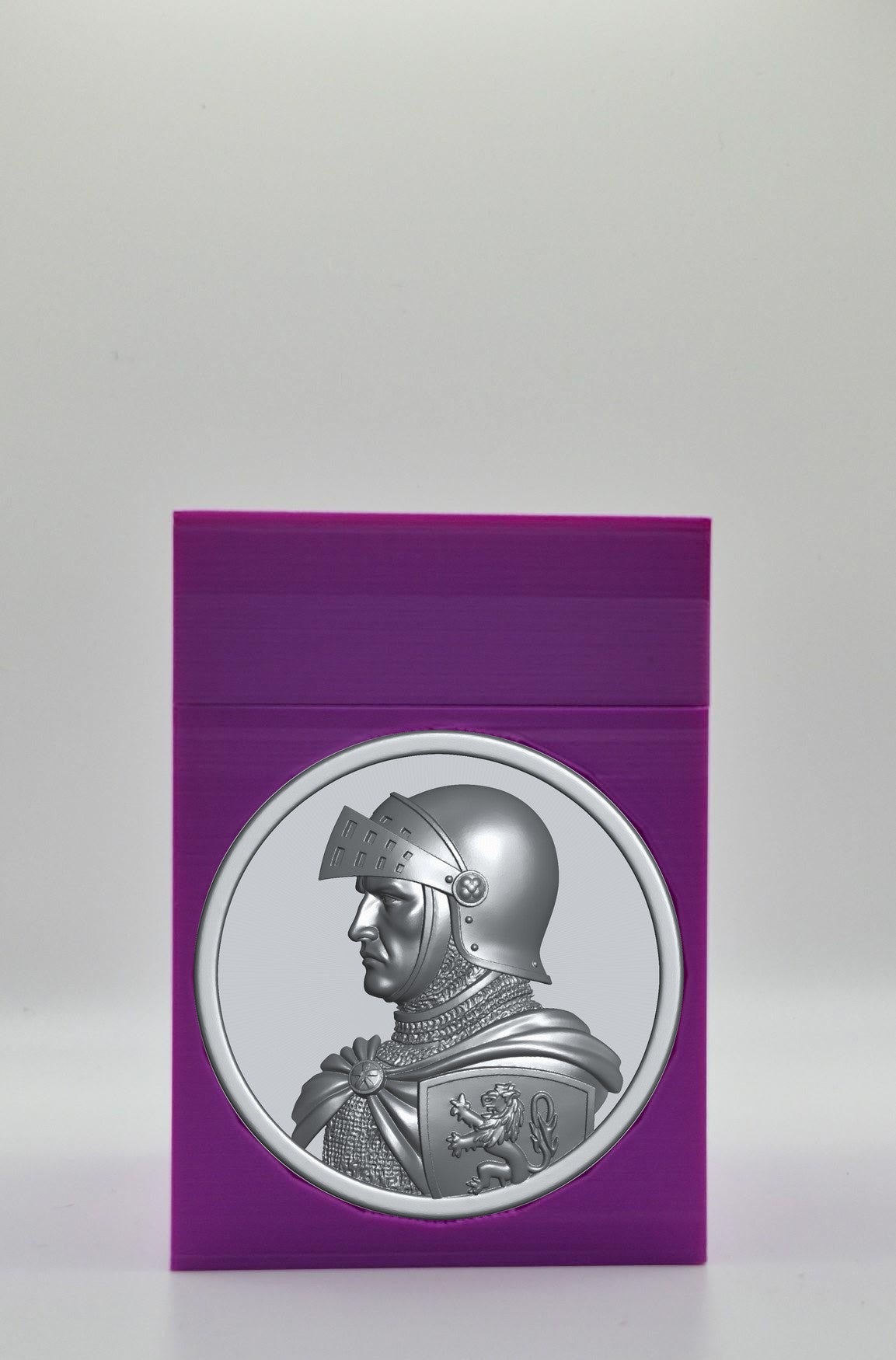 Knight Card Box — Purple