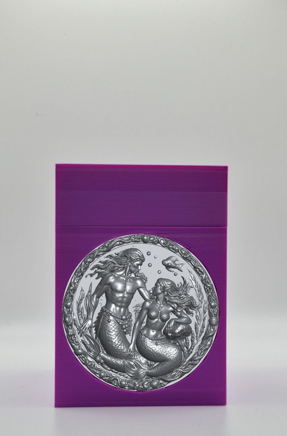 Merfolk Card Box — Purple