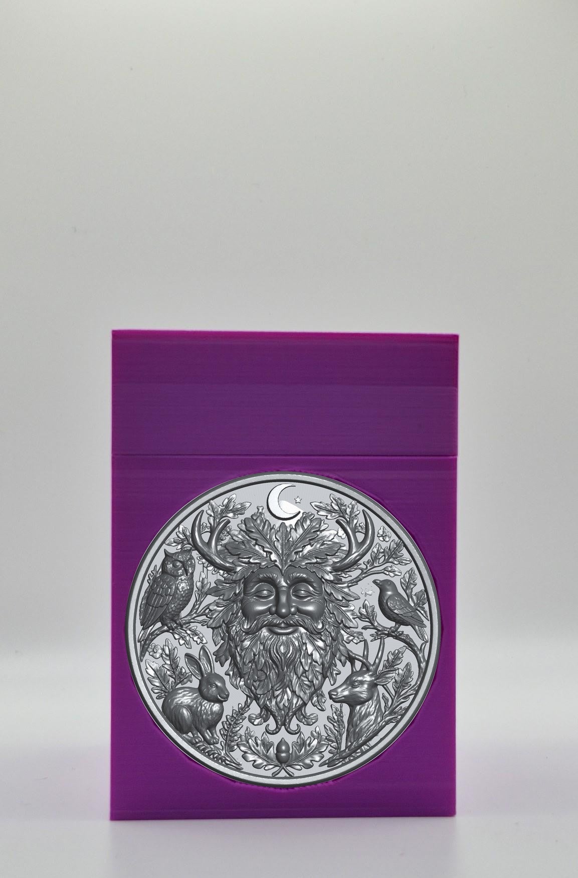 Tree Spirit Card Box — Purple