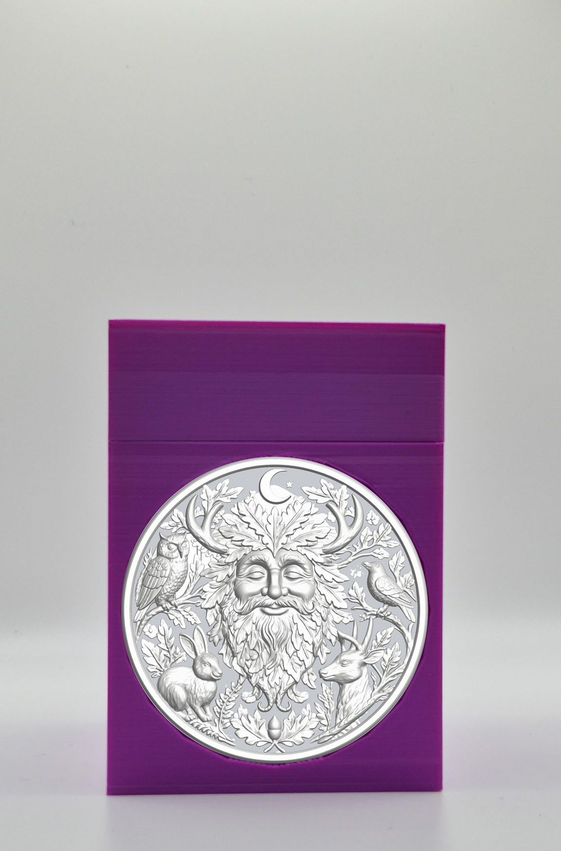 Tree Spirit Card Box — Purple