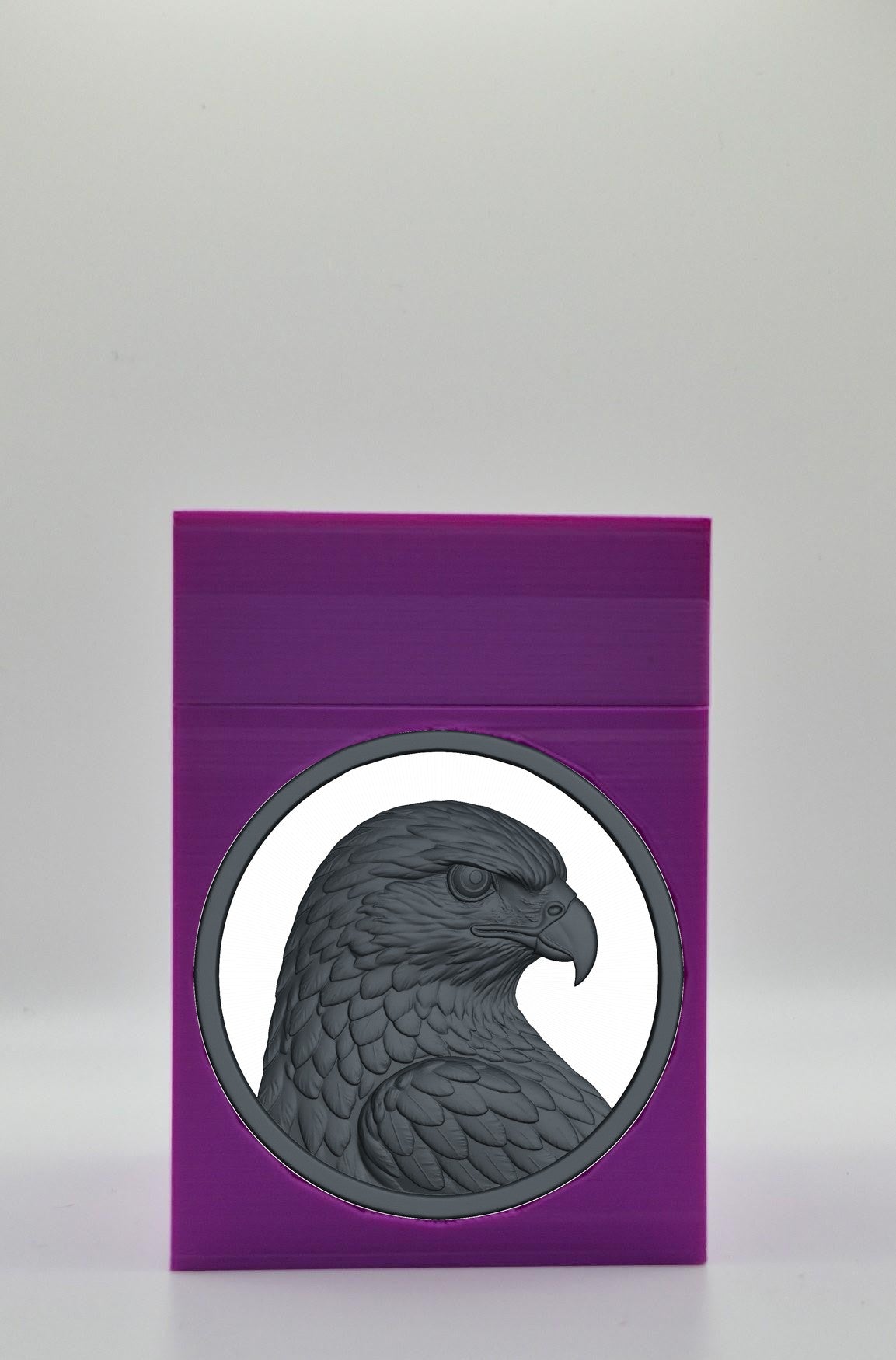 Eagle Card Box — Purple