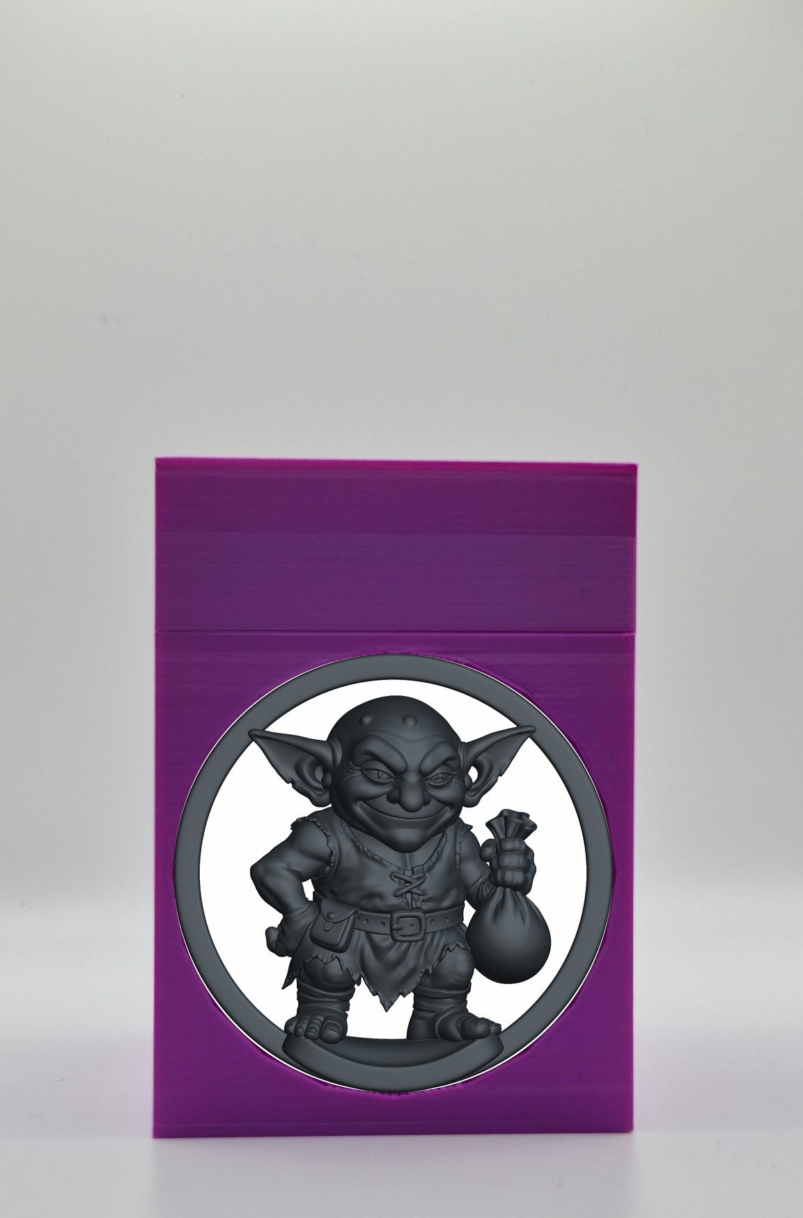 Greedy Goblin Card Box — Purple