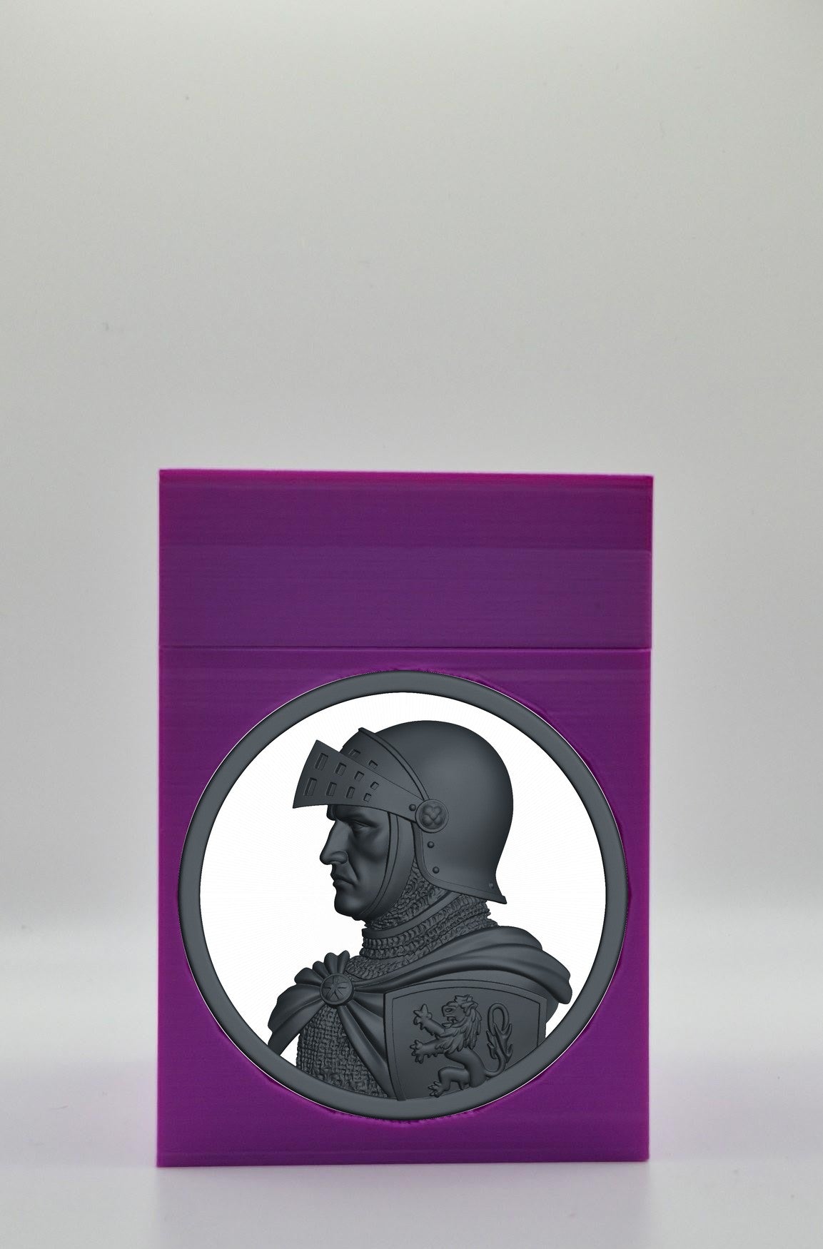 Knight Card Box — Purple