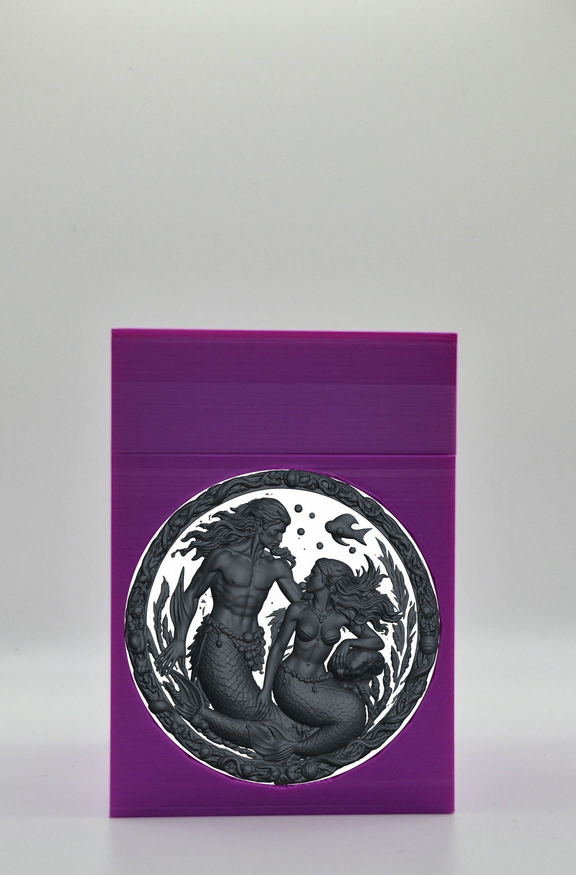 Merfolk Card Box — Purple