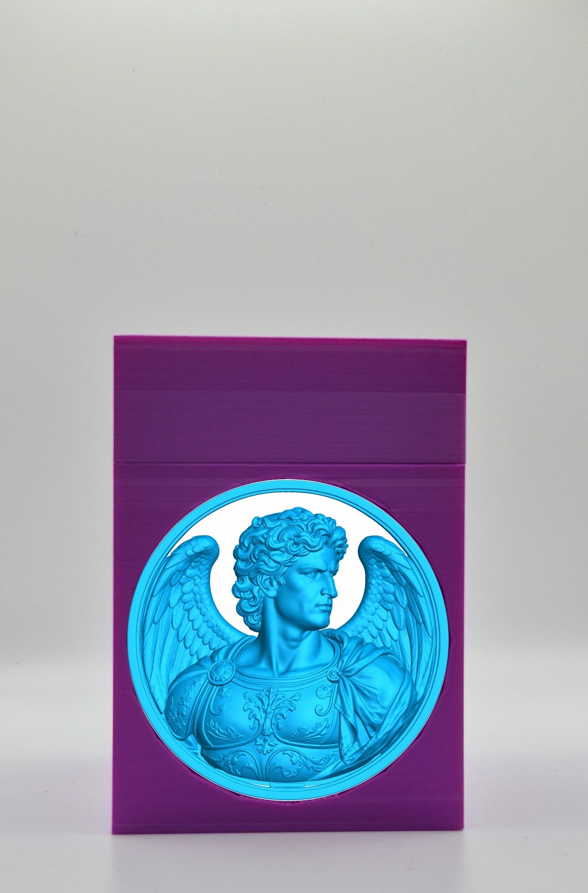 Angel Card Box — Purple