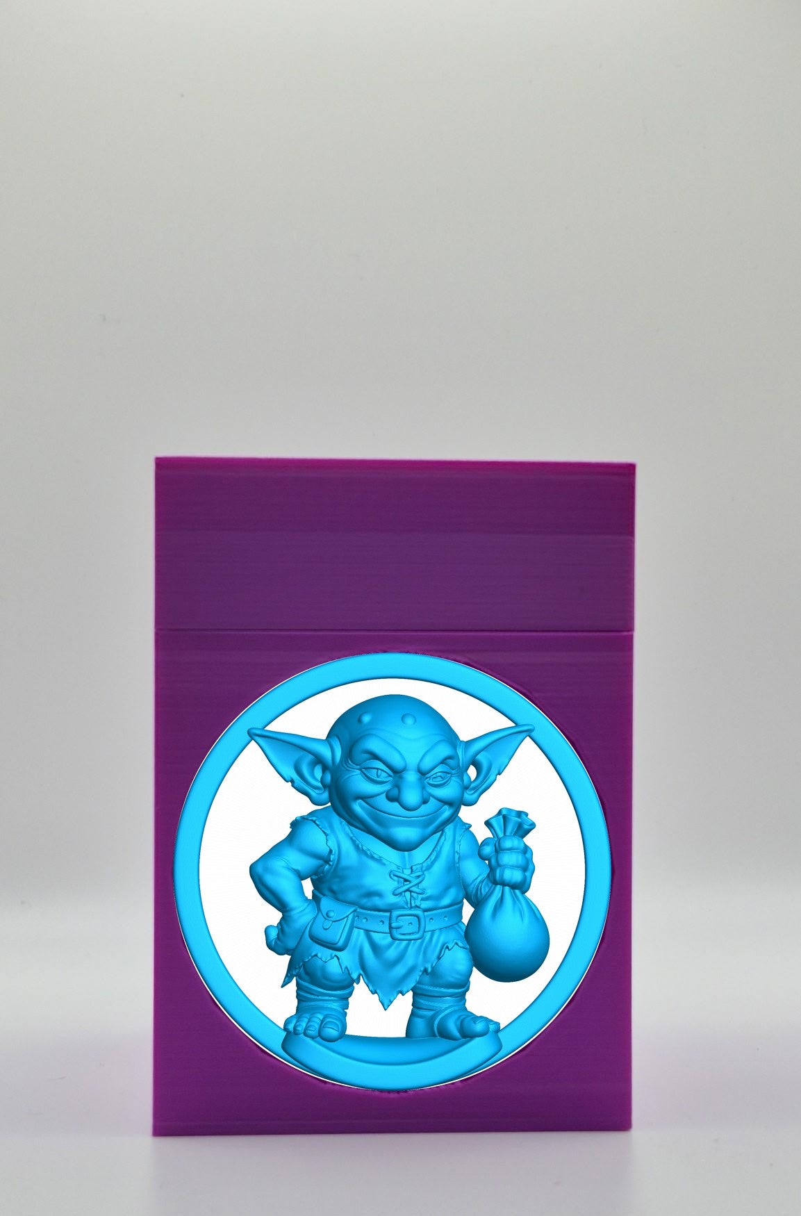 Greedy Goblin Card Box — Purple