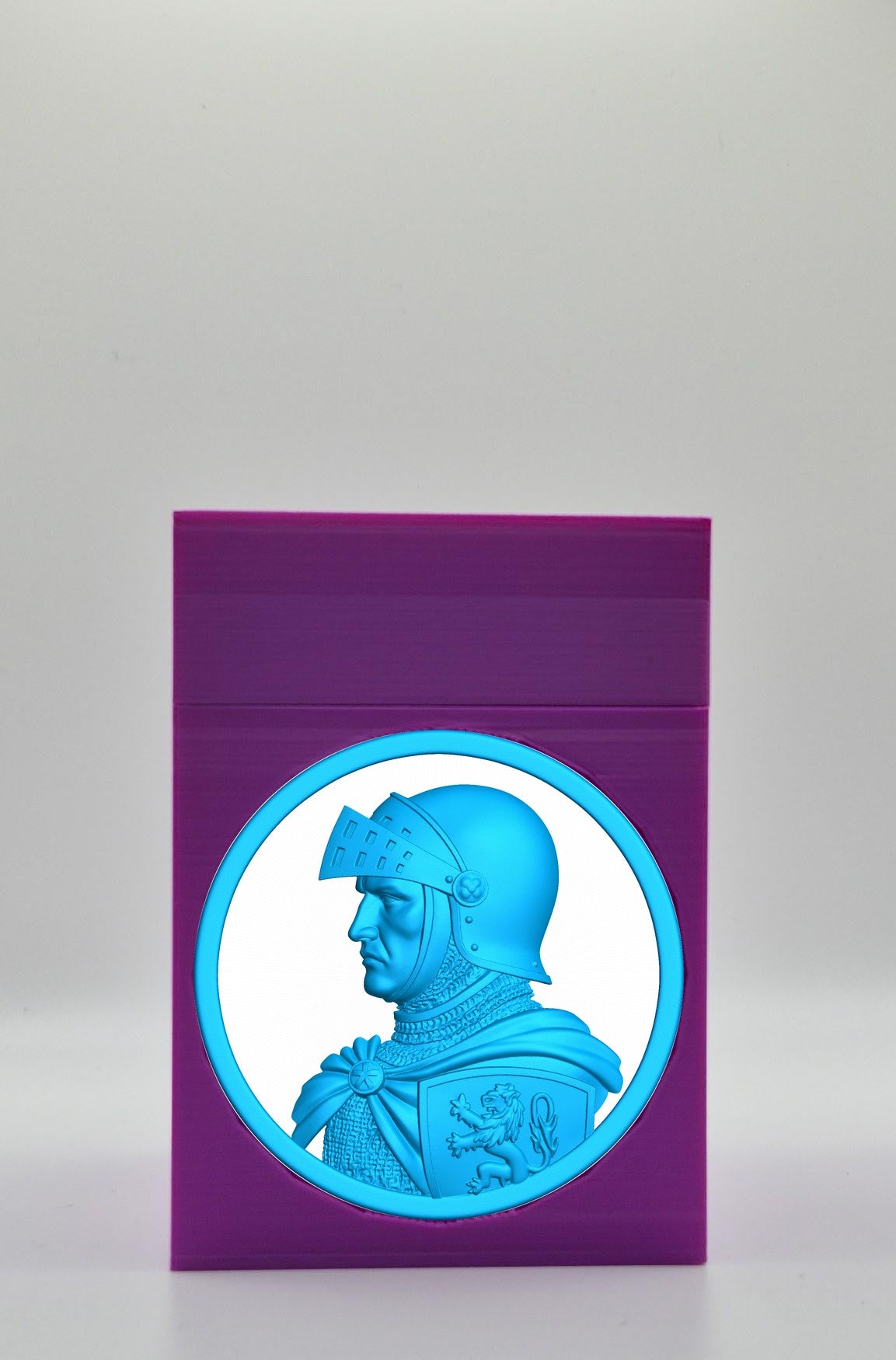 Knight Card Box — Purple