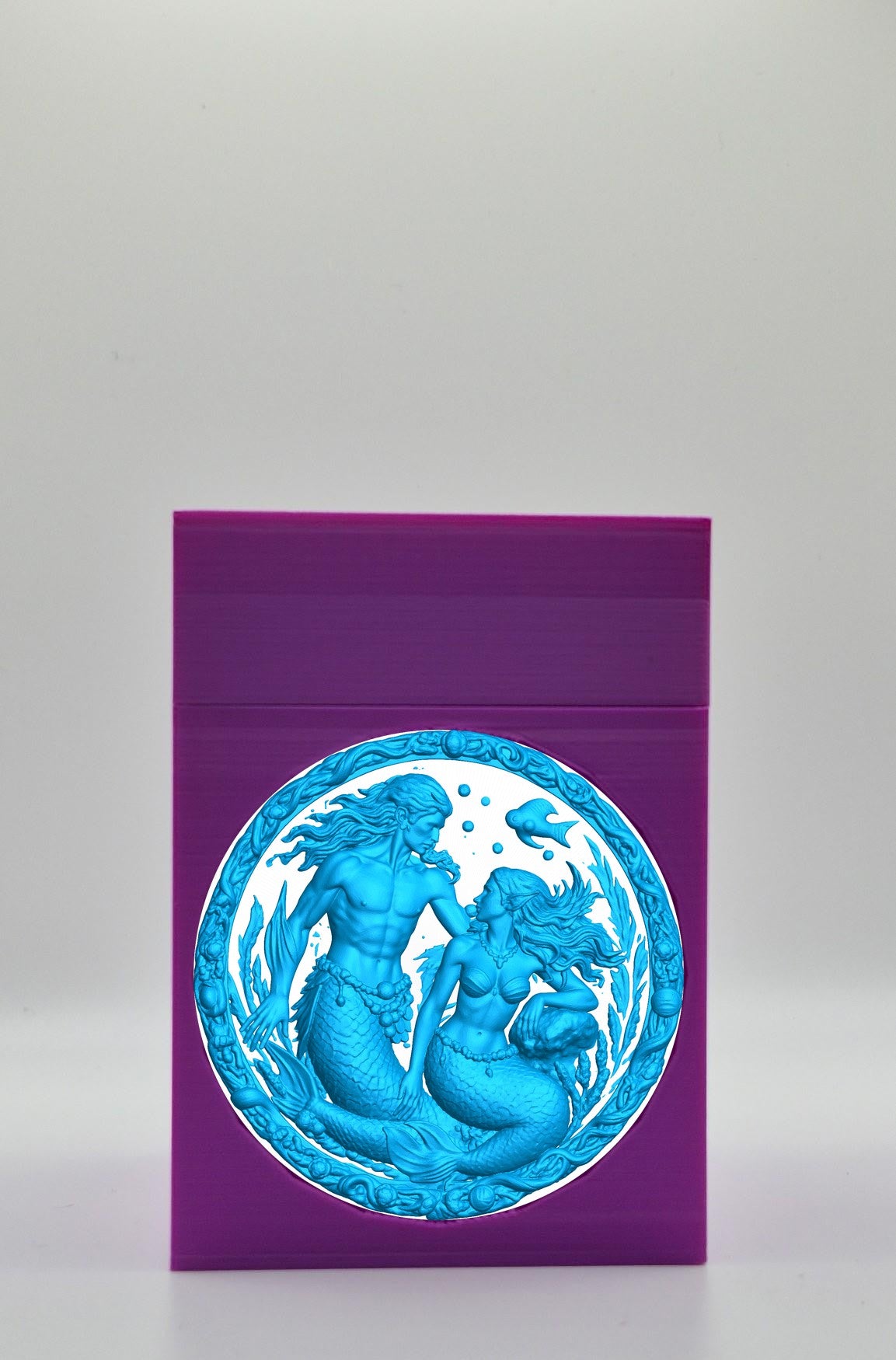 Merfolk Card Box — Purple