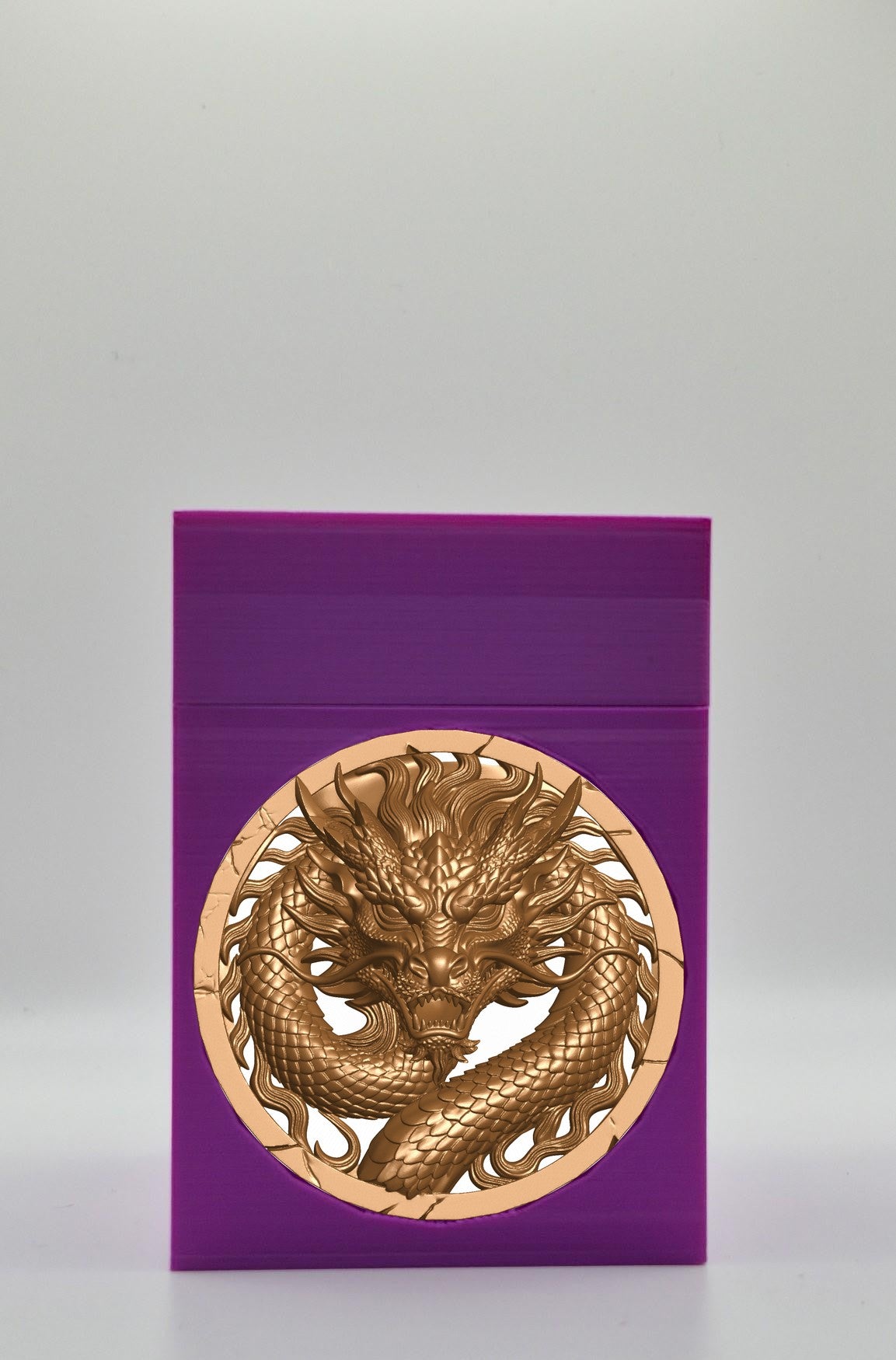 Dragon Card Box — Purple