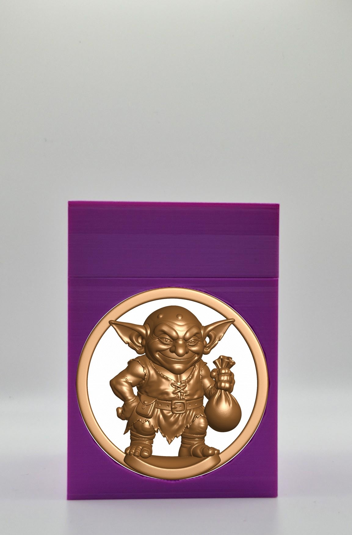 Greedy Goblin Card Box — Purple