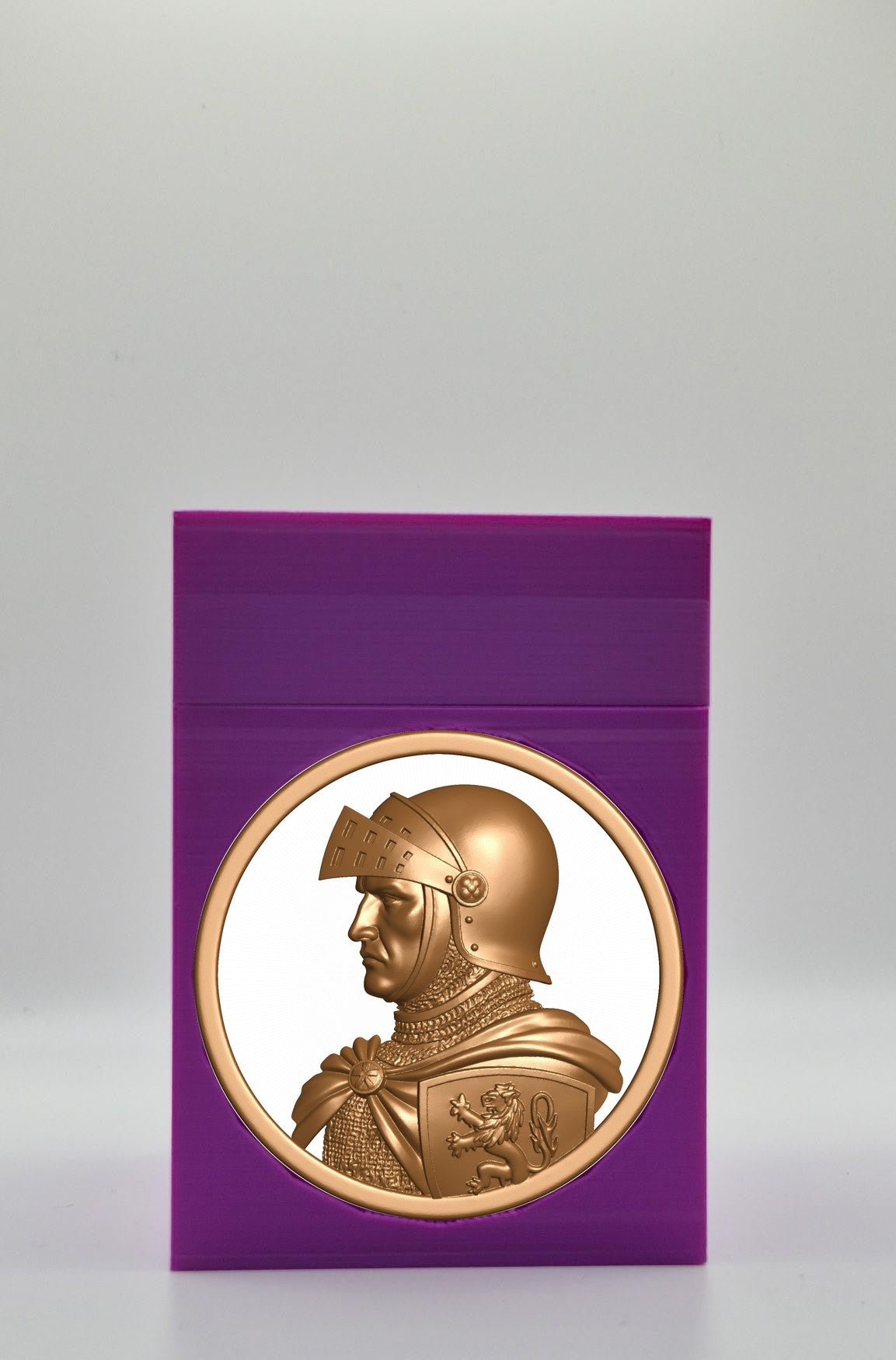 Knight Card Box — Purple