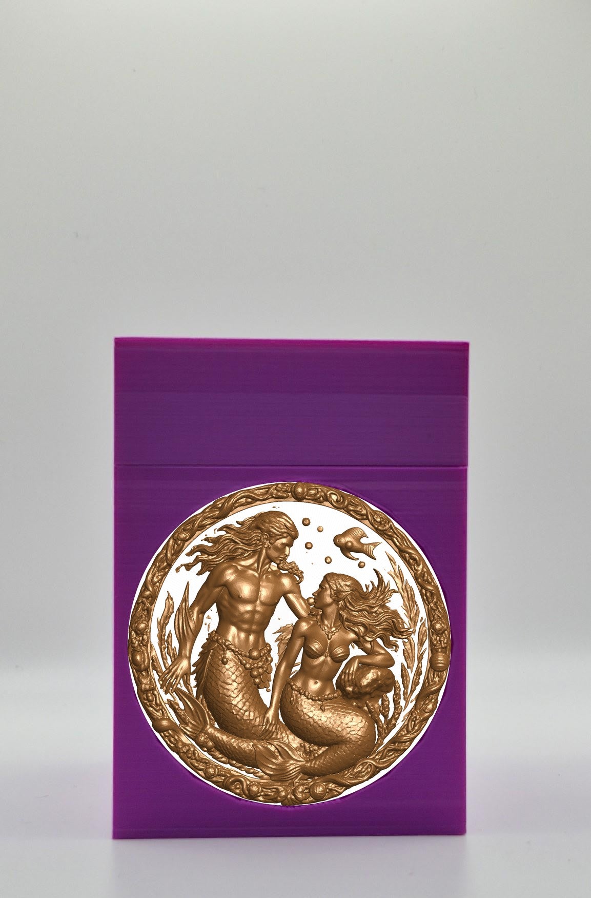 Merfolk Card Box — Purple