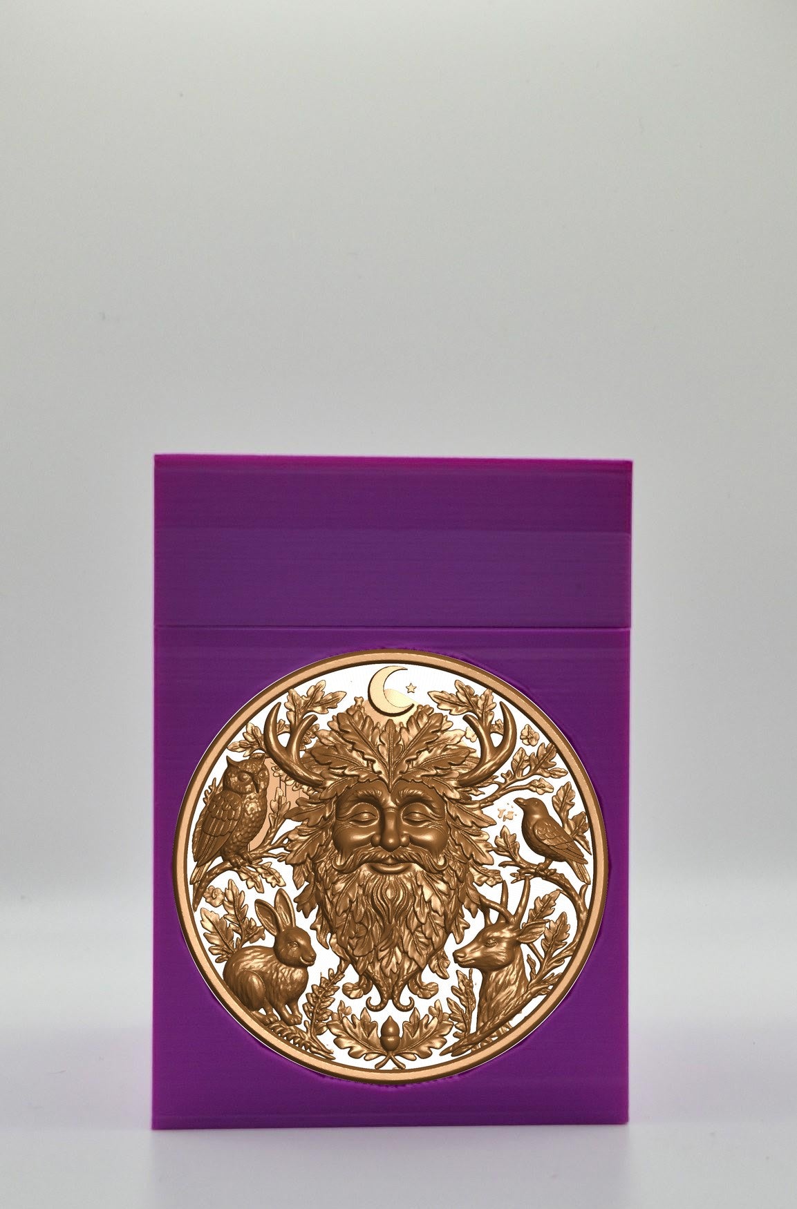 Tree Spirit Card Box — Purple