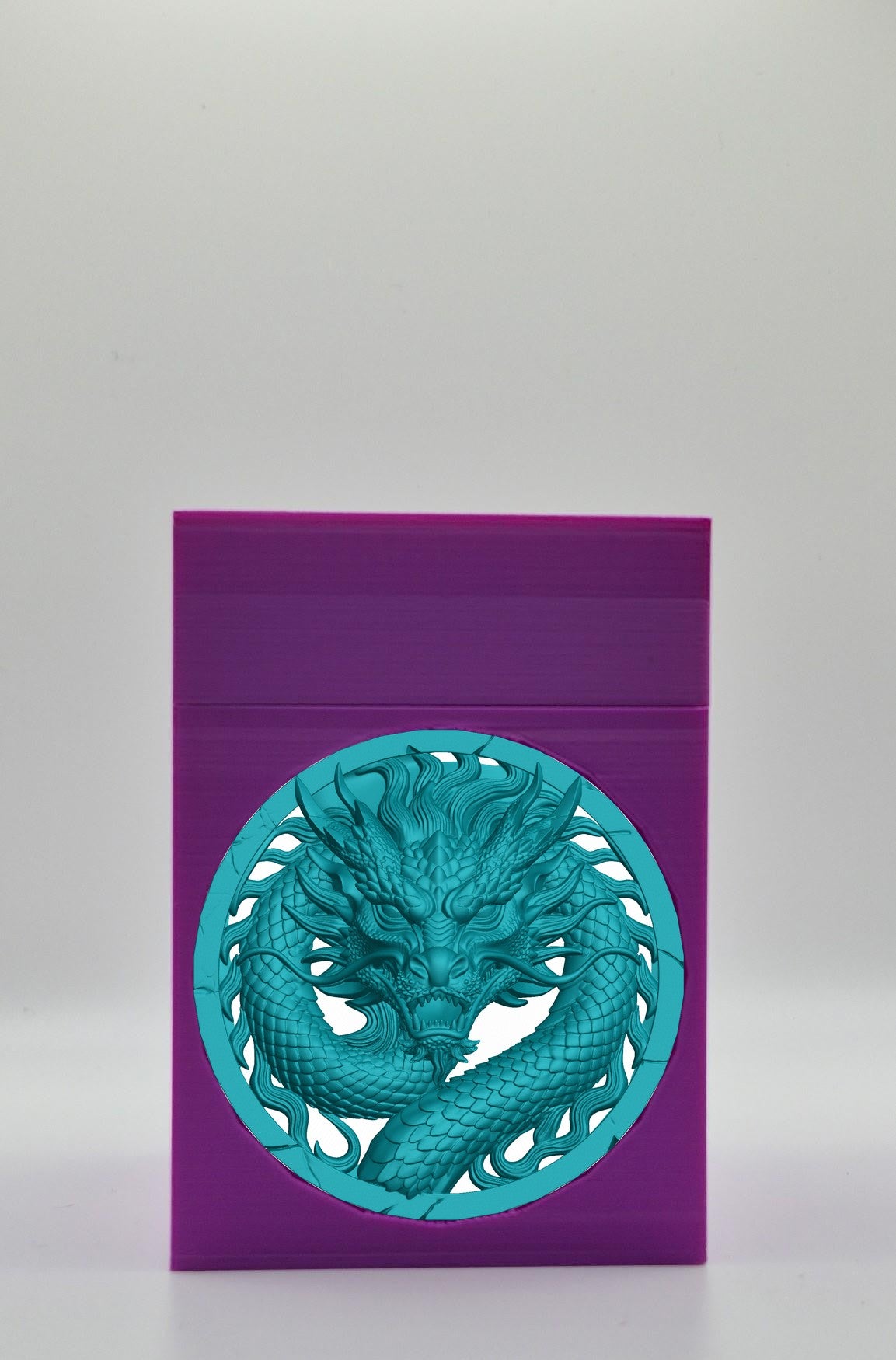 Dragon Card Box — Purple