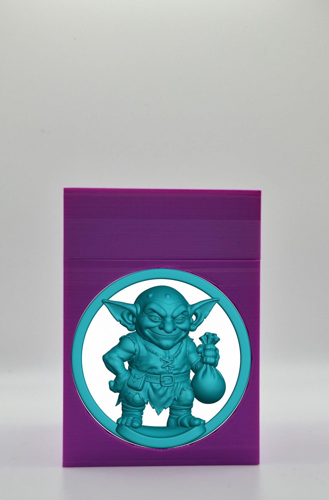 Greedy Goblin Card Box — Purple