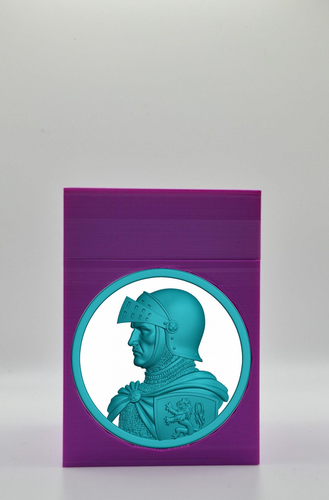 Knight Card Box — Purple
