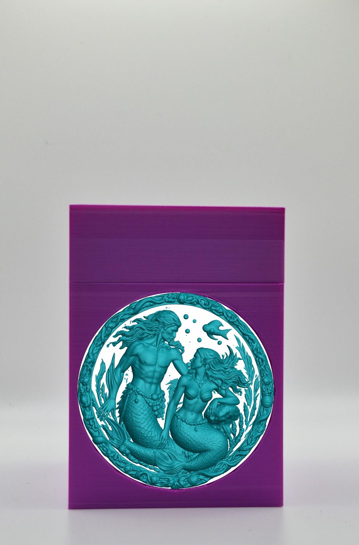 Merfolk Card Box — Purple