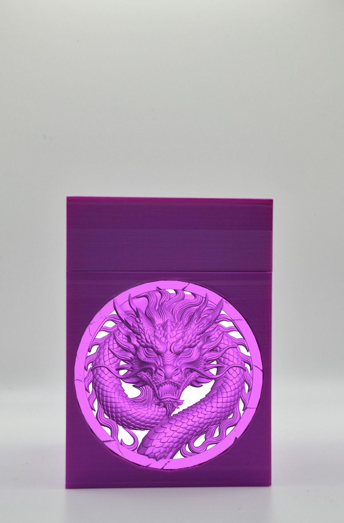 Dragon Card Box — Purple