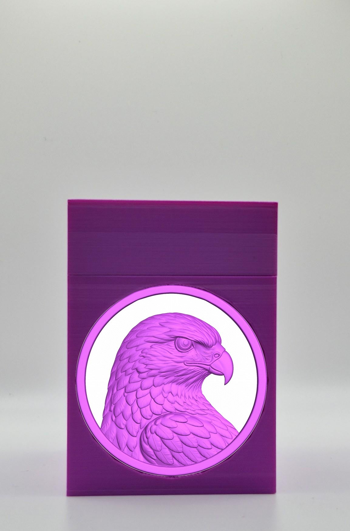 Eagle Card Box — Purple
