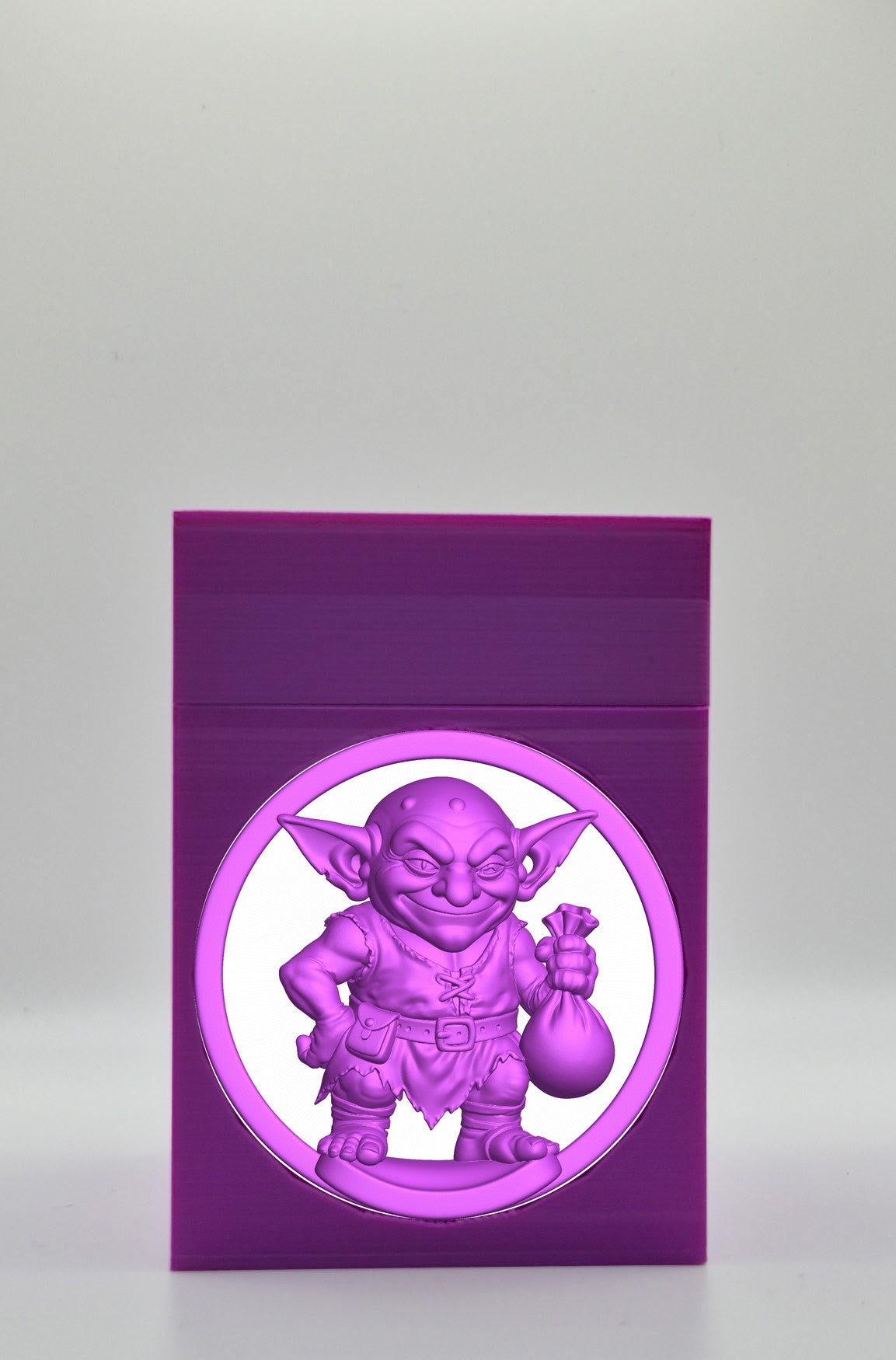 Greedy Goblin Card Box — Purple