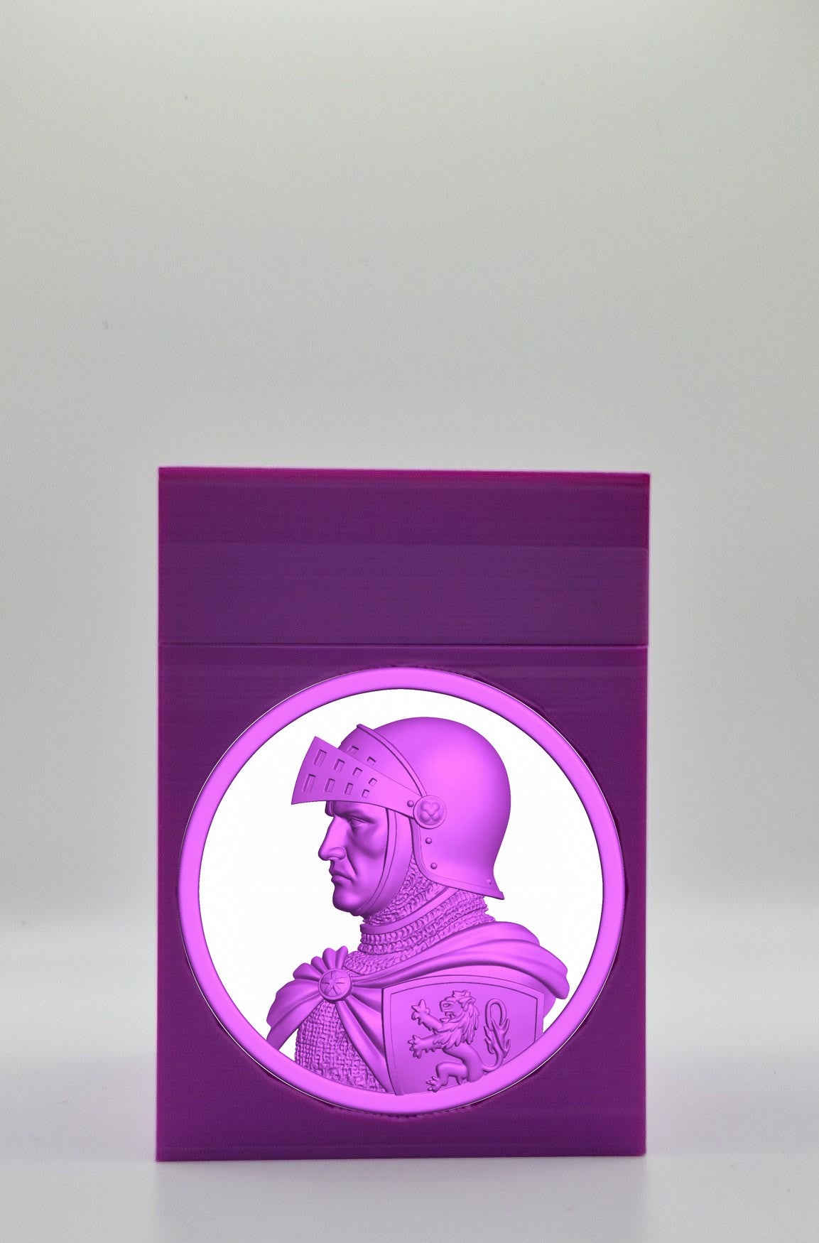 Knight Card Box — Purple