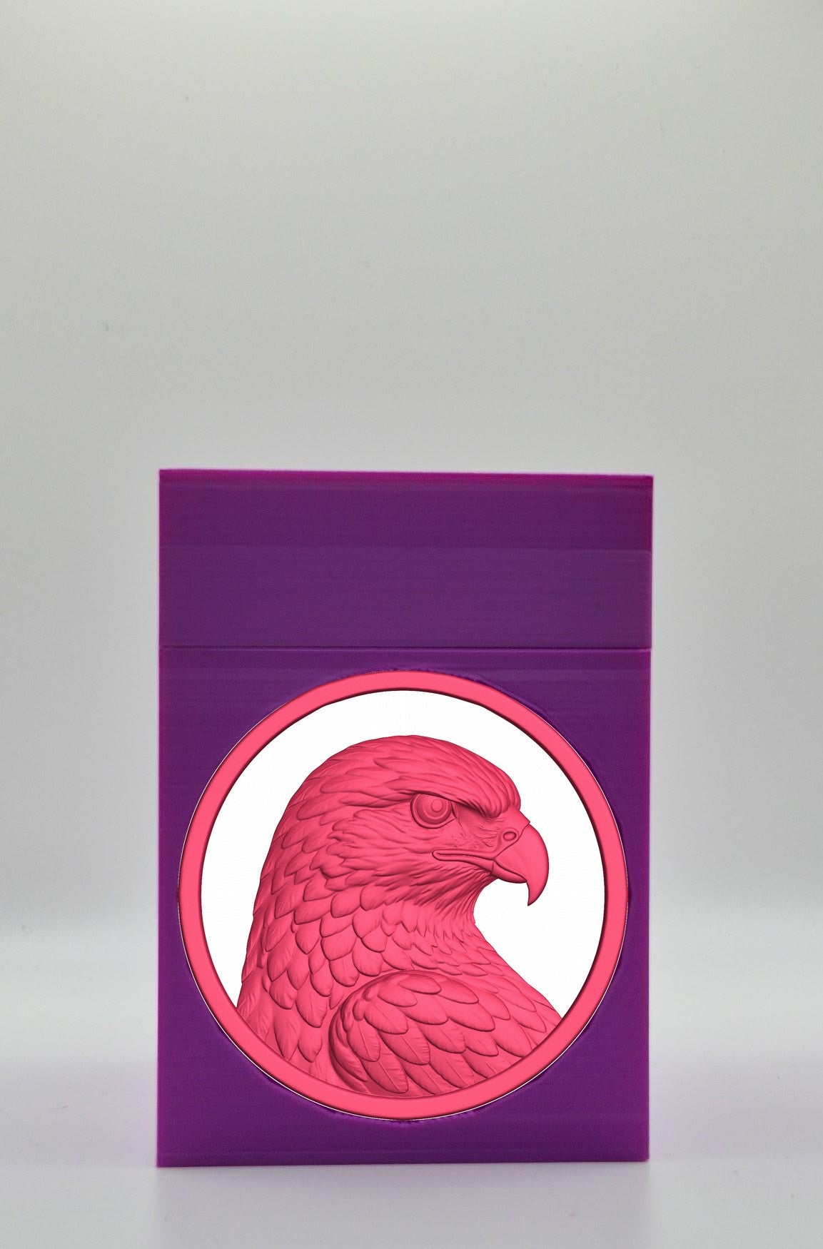 Eagle Card Box — Purple