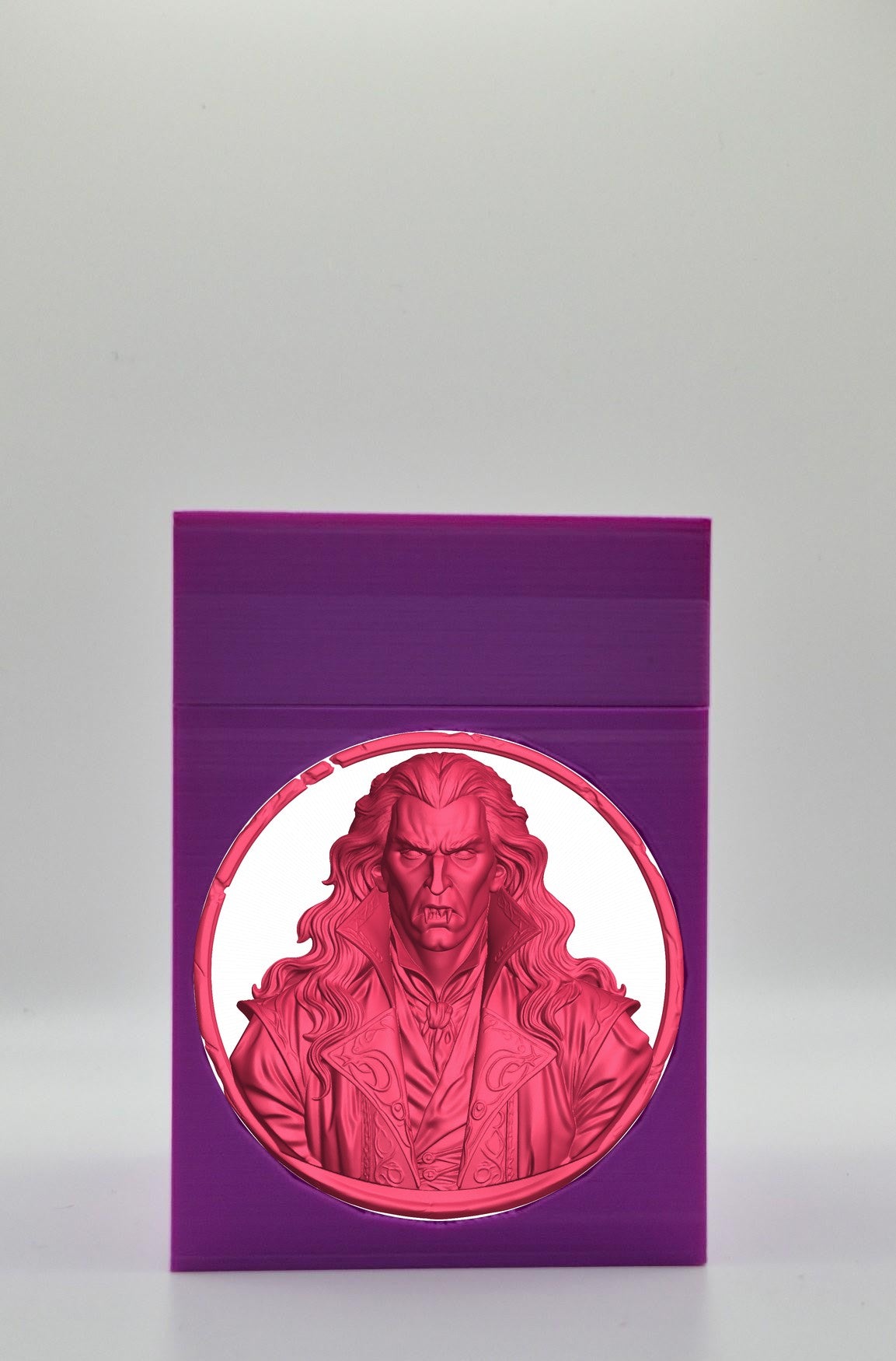 Gothic Vampire Card Box — Purple