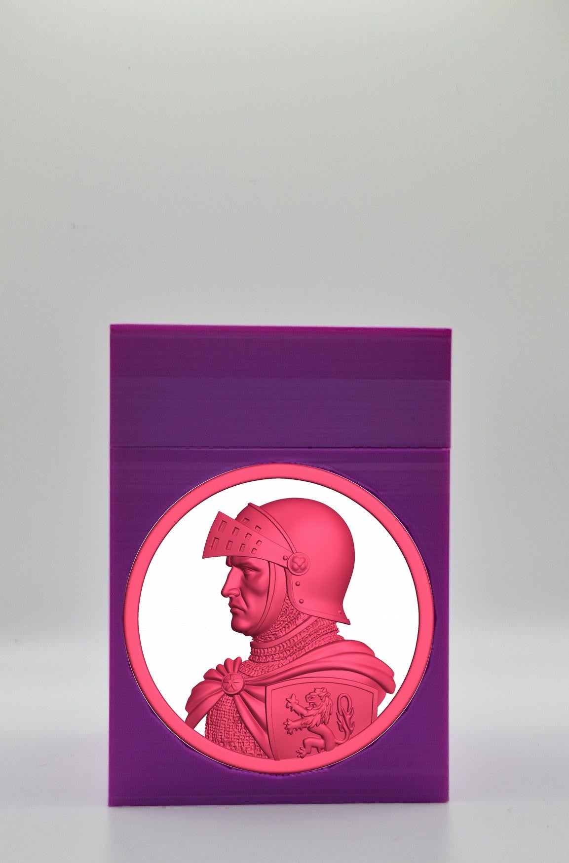 Knight Card Box — Purple