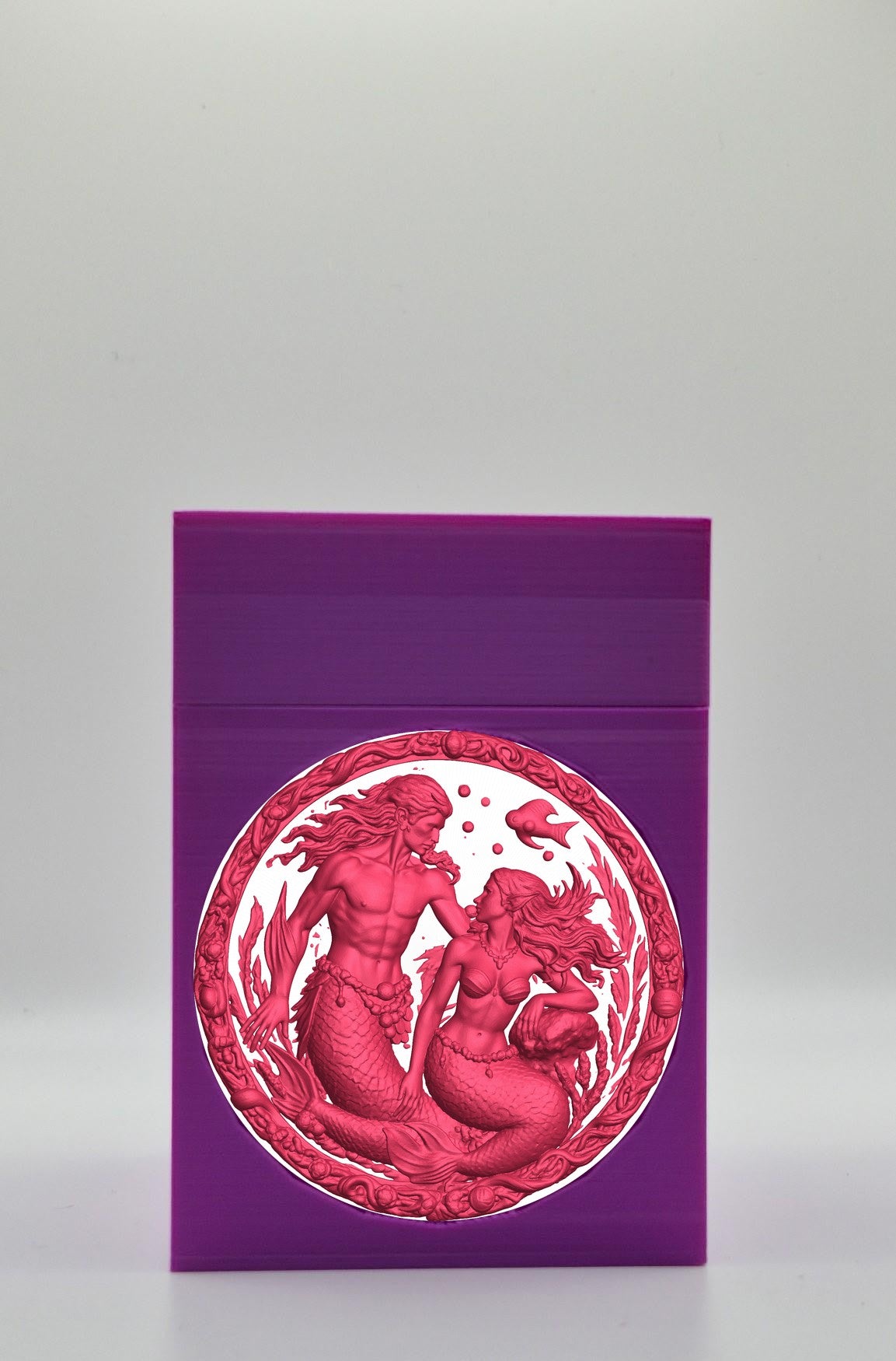 Merfolk Card Box — Purple