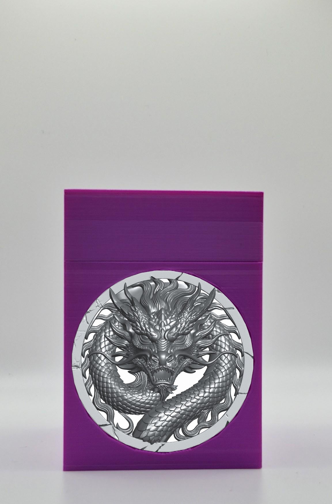 Dragon Card Box — Purple