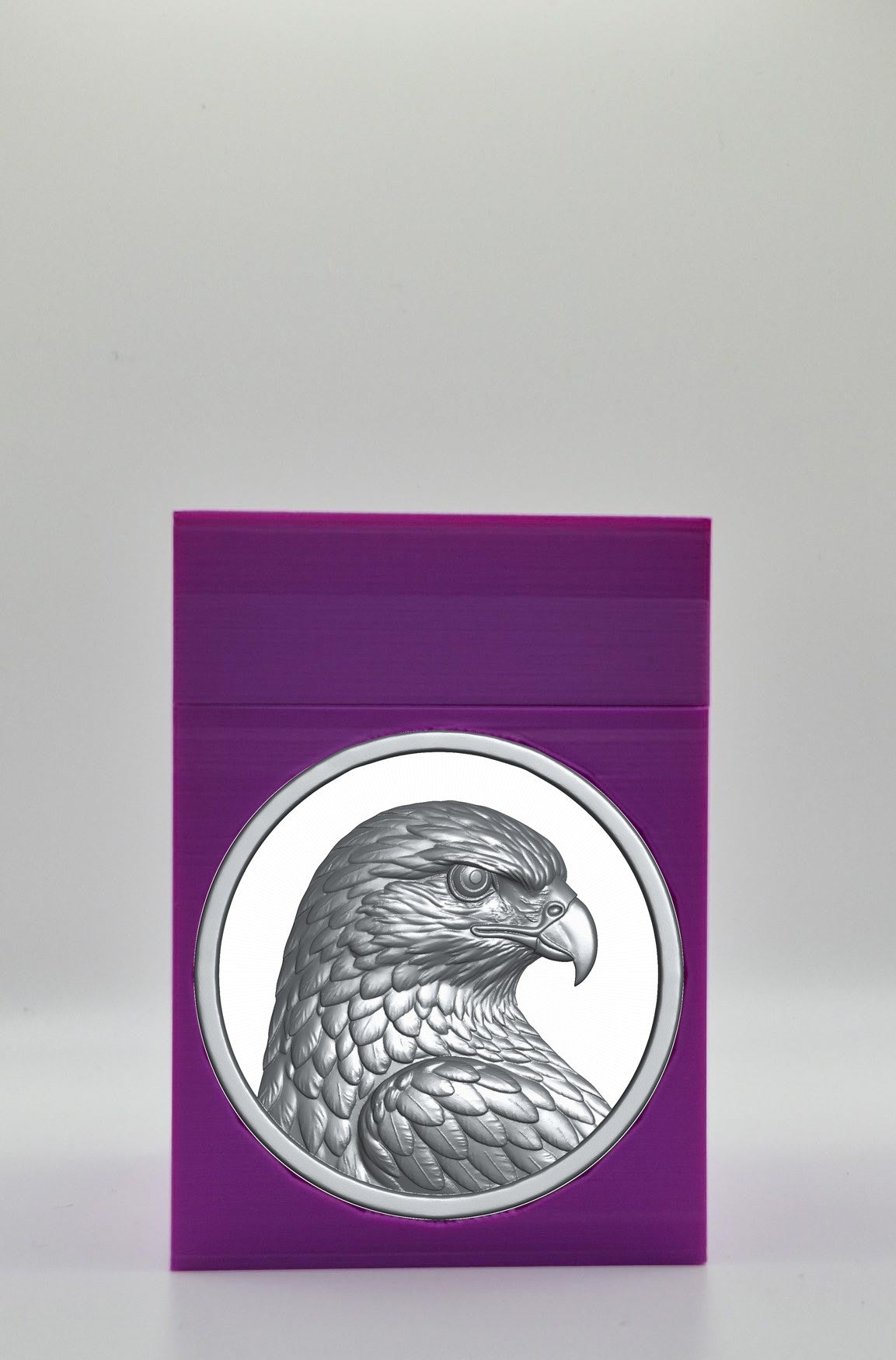 Eagle Card Box — Purple