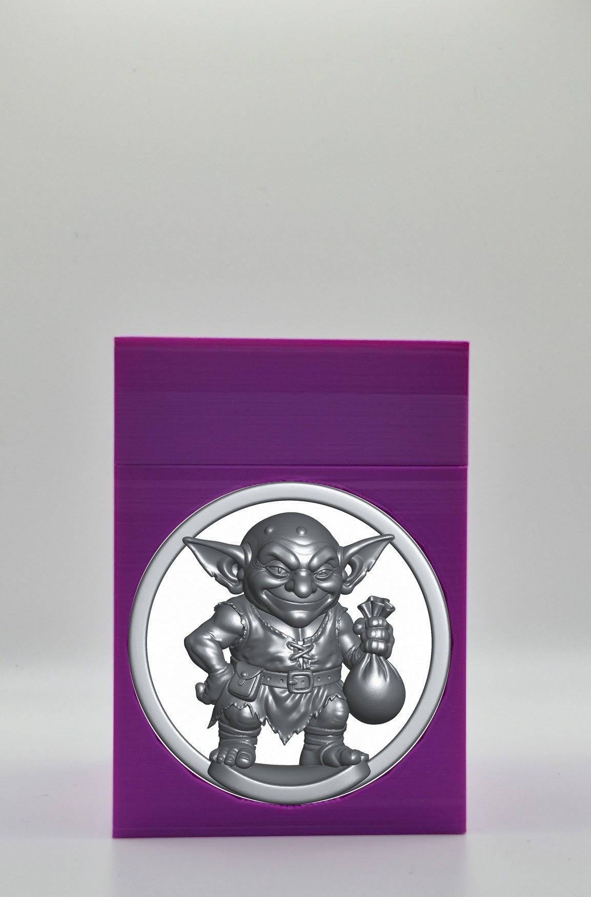 Greedy Goblin Card Box — Purple
