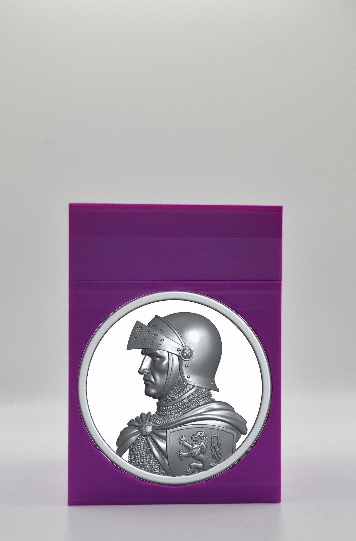 Knight Card Box — Purple
