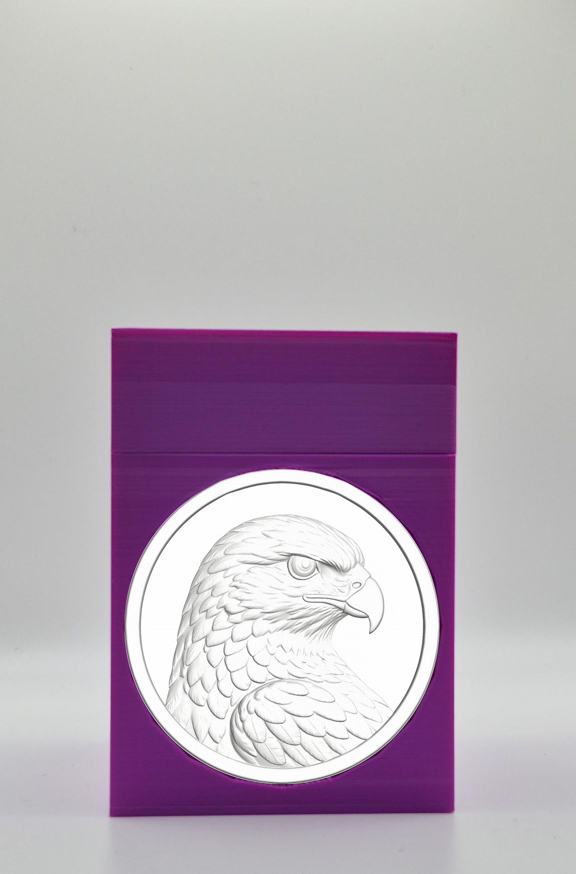 Eagle Card Box — Purple