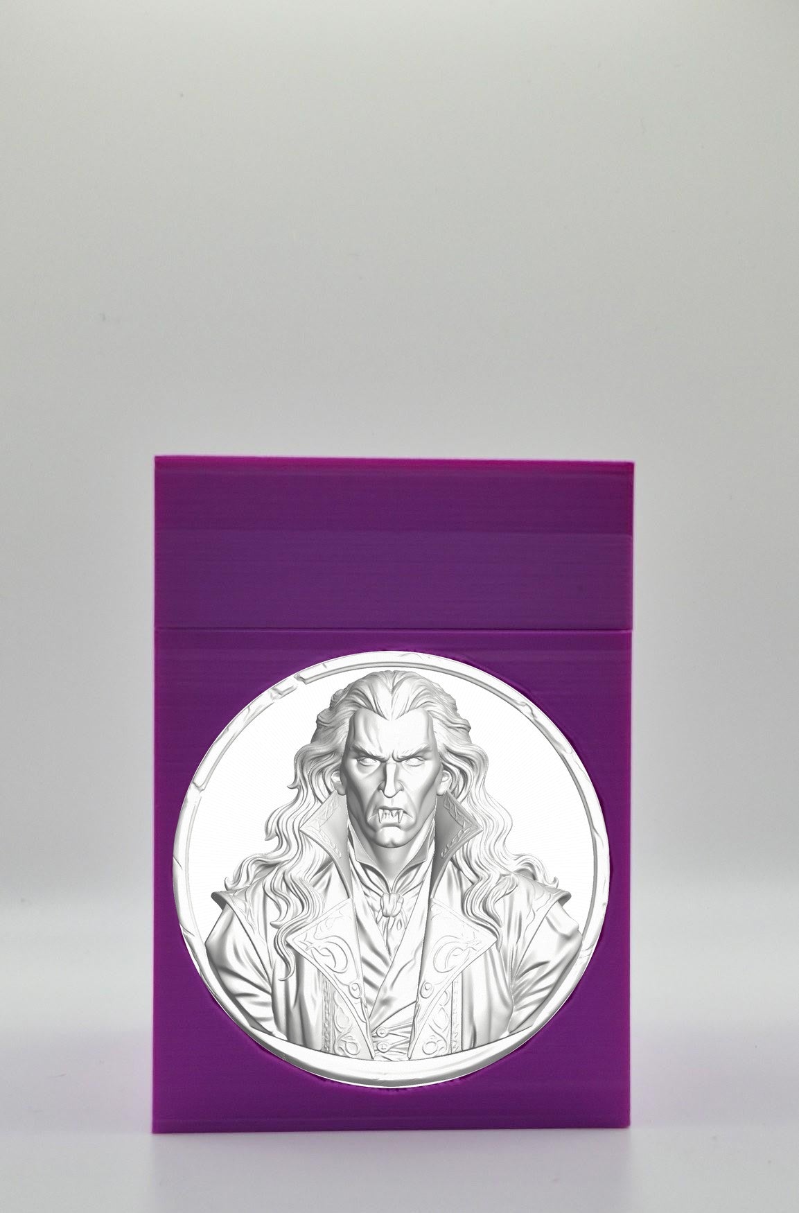 Gothic Vampire Card Box — Purple