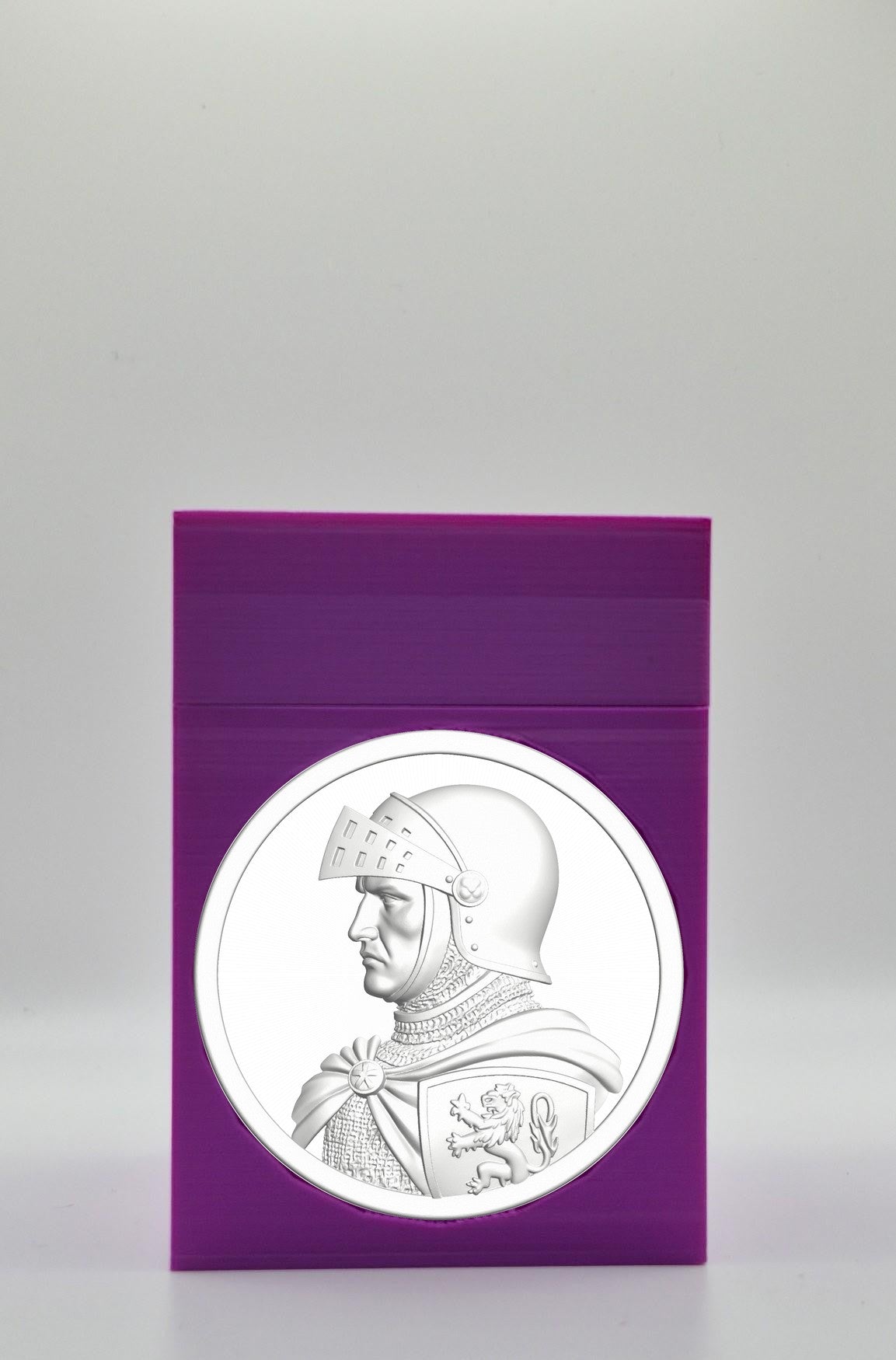 Knight Card Box — Purple