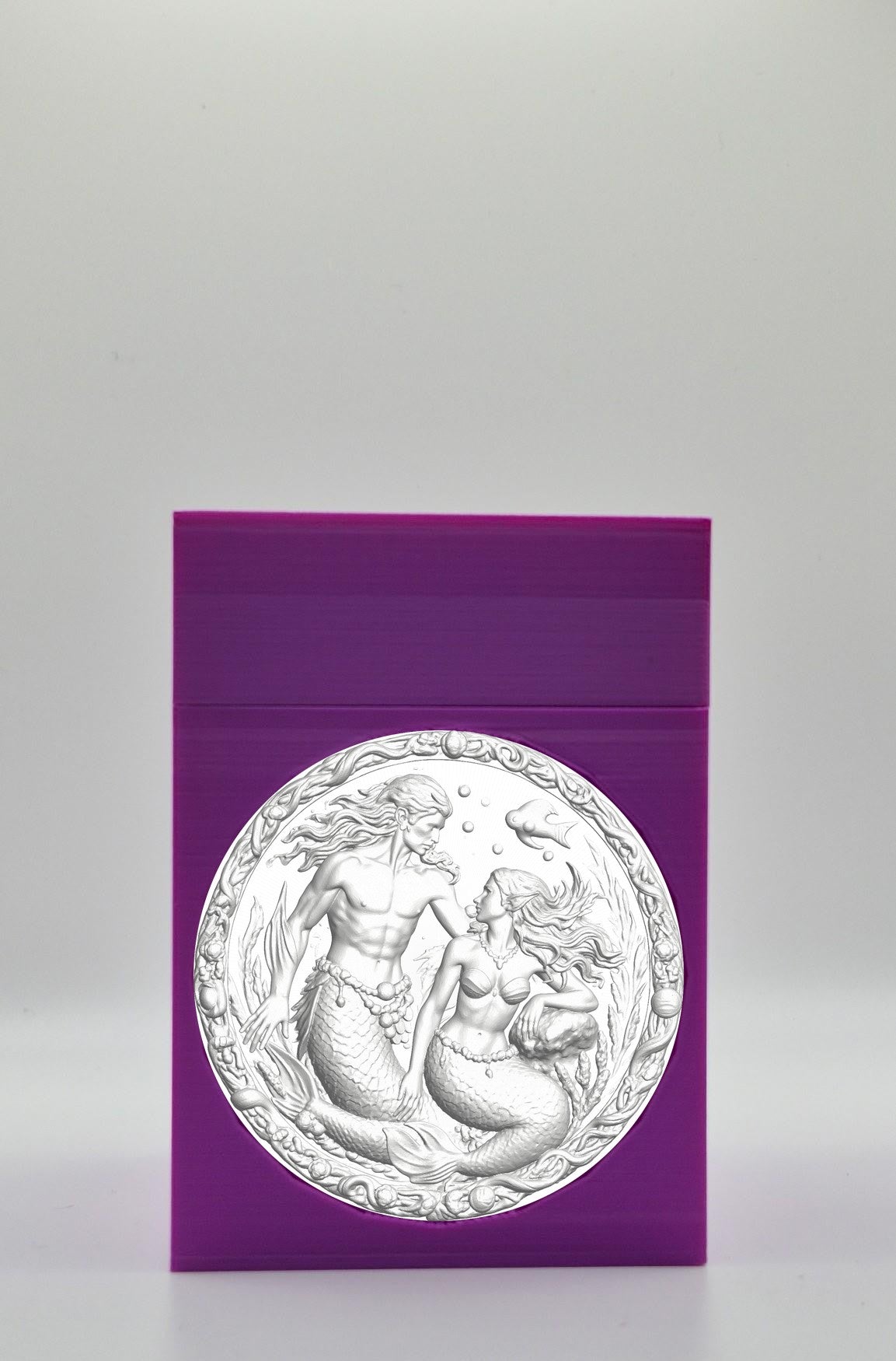 Merfolk Card Box — Purple