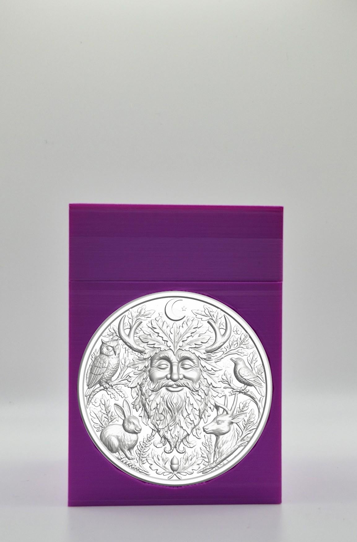Tree Spirit Card Box — Purple