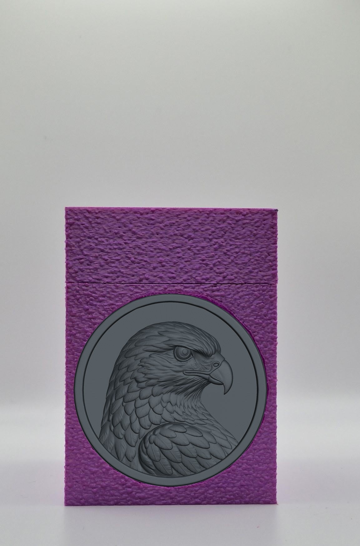 Eagle Card Box — Purple