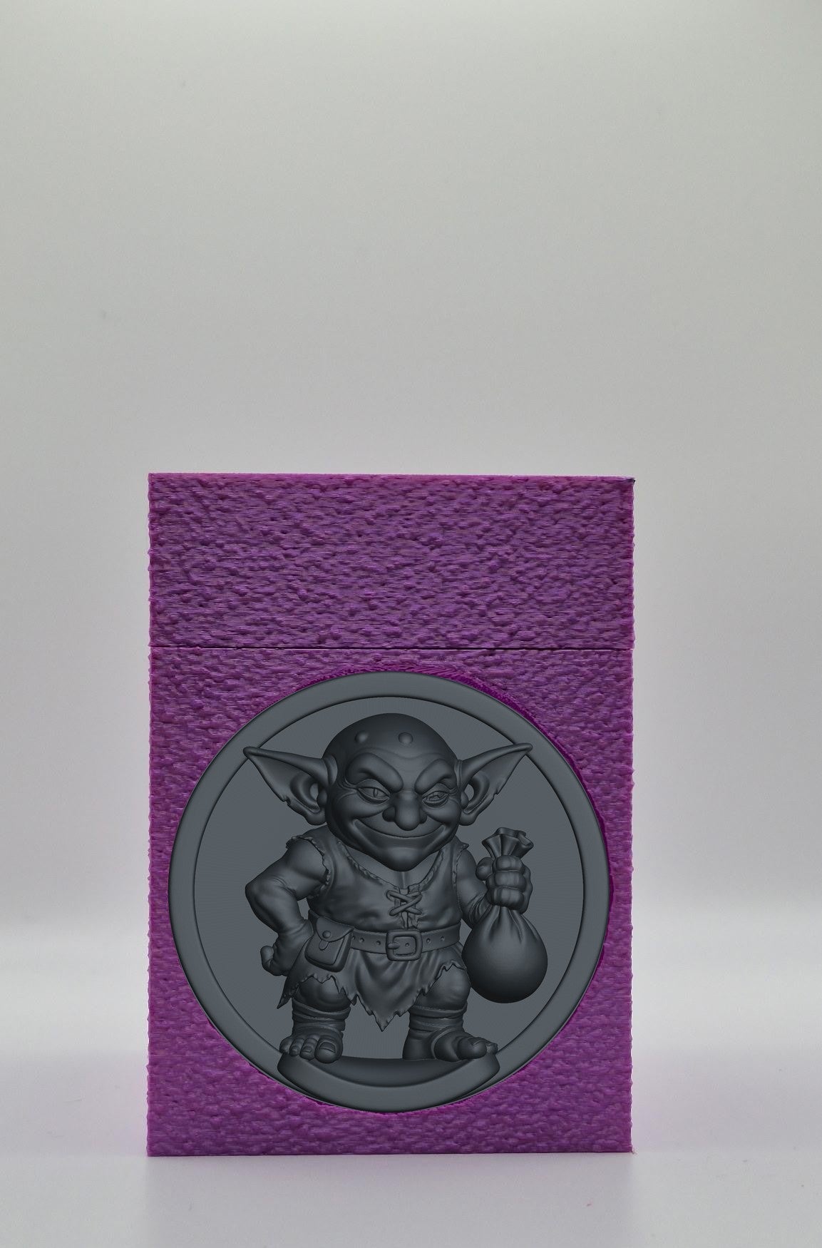 Greedy Goblin Card Box — Purple